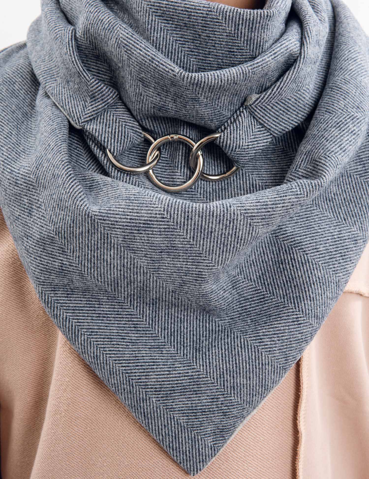 Картинка Шарф сірий 