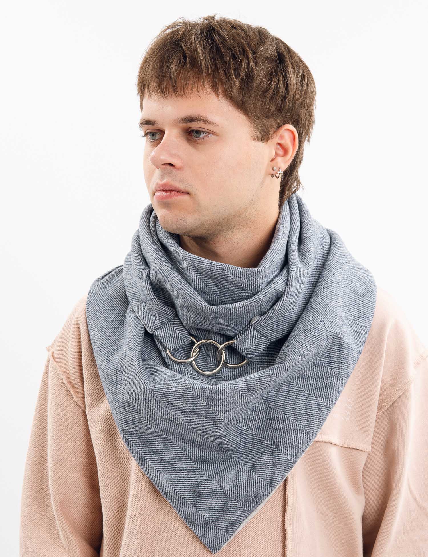 Картинка Шарф сірий 