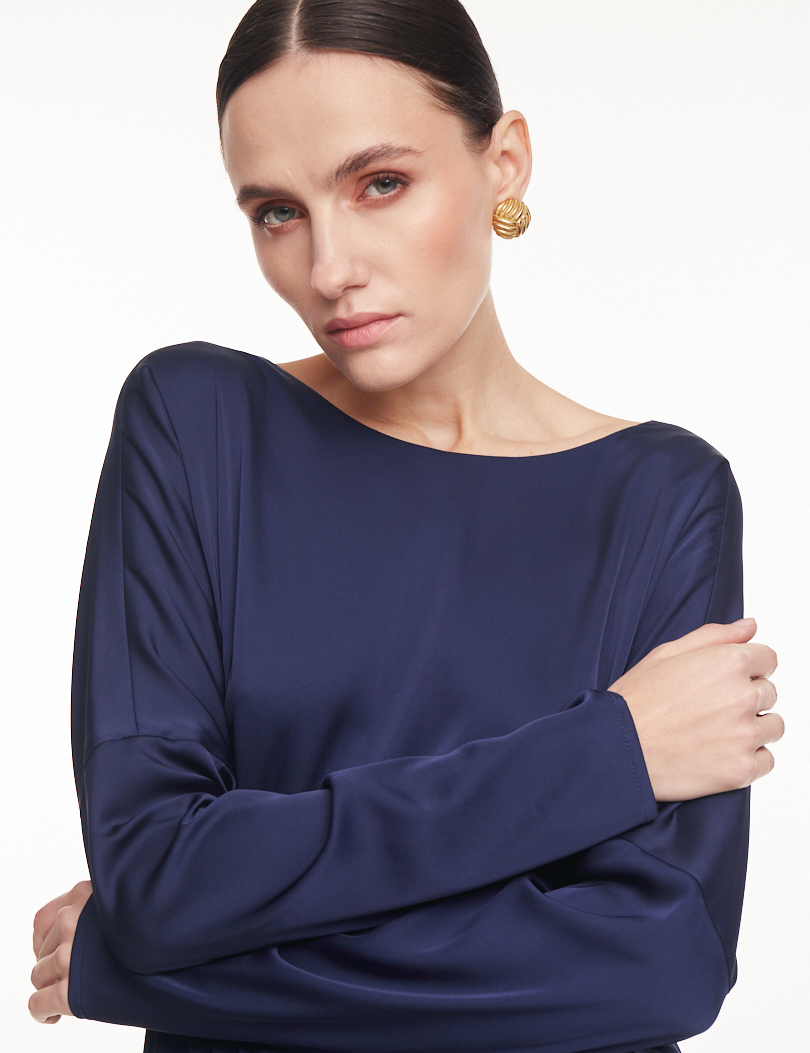 Картинка Сукня темно-синя