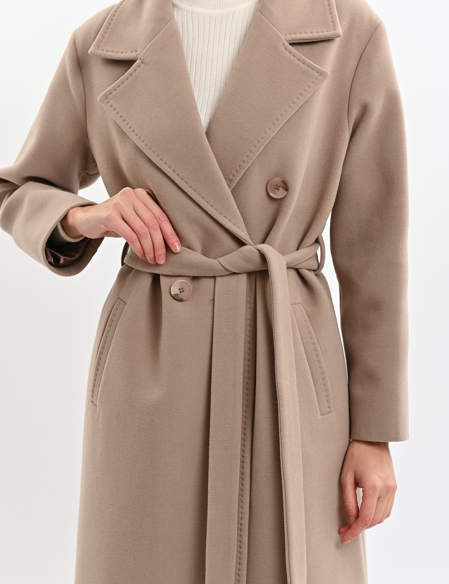 Картинка Пальто бежевий 