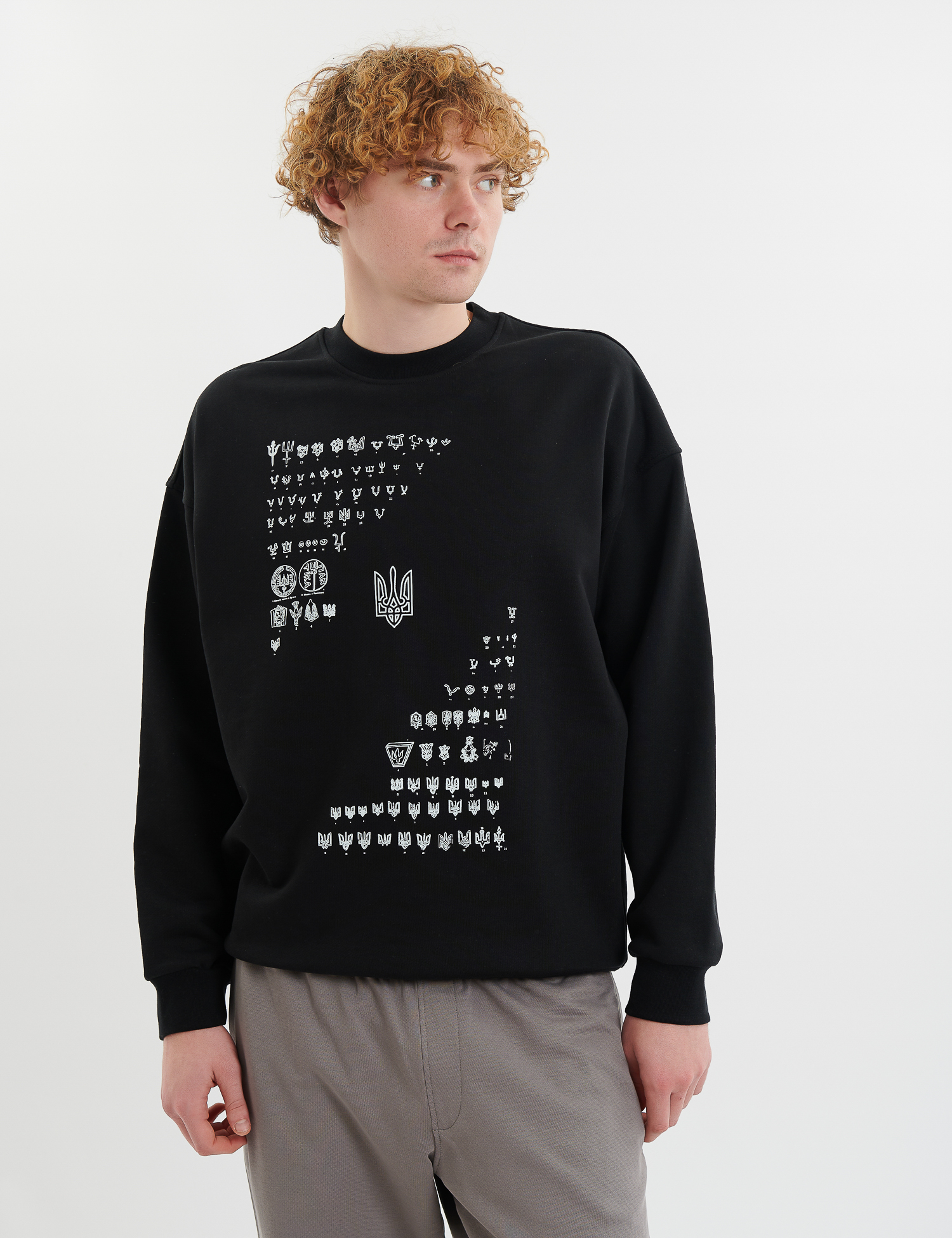 Картинка Світшот чорний