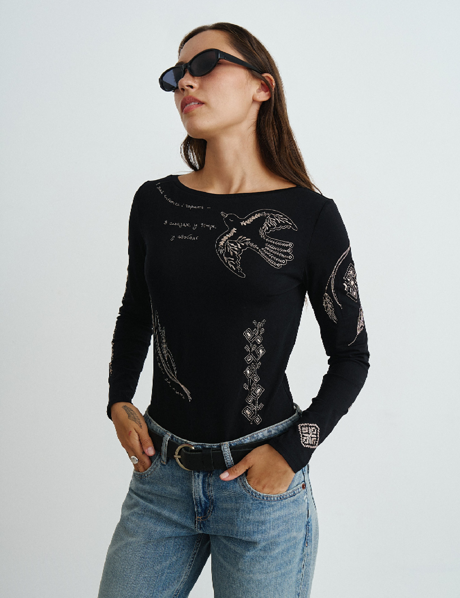 Картинка Боді чорне