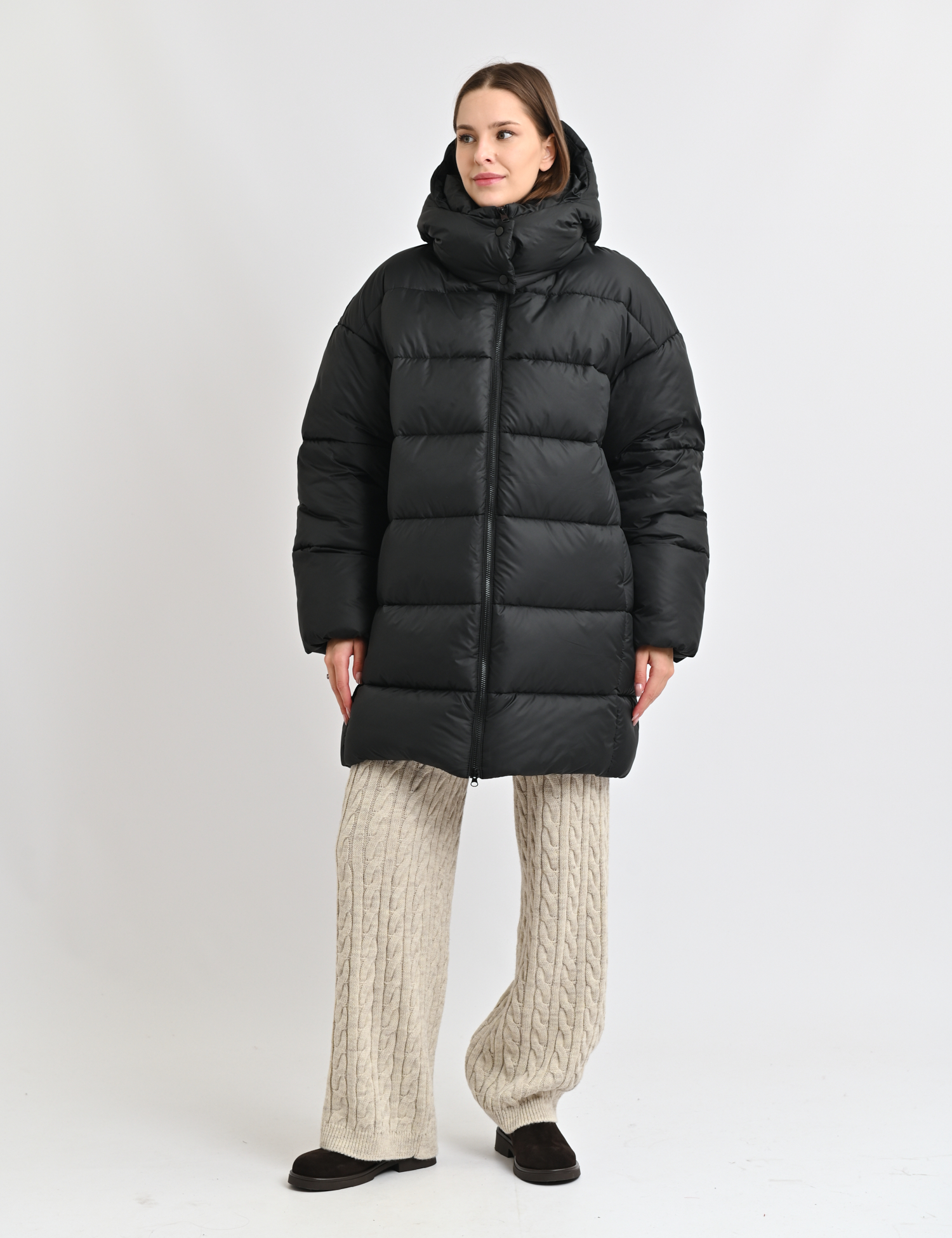 Картинка Пуховий чорний