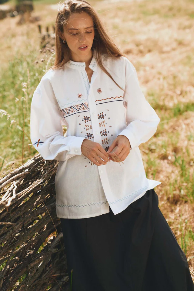 Картинка Вишиванка біла