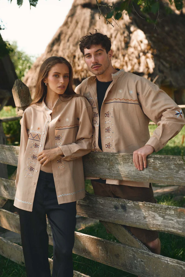 Картинка Вишиванка бежева