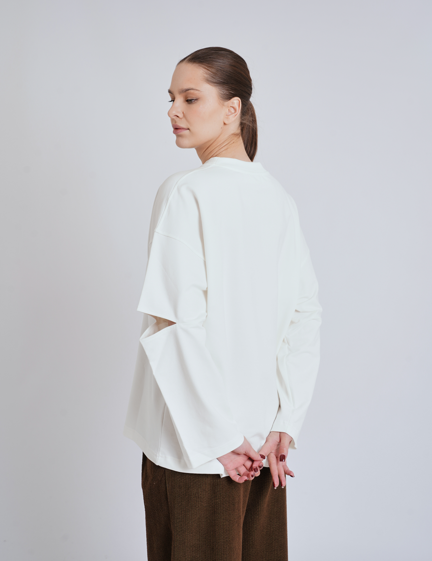 Картинка Лонгслів білий