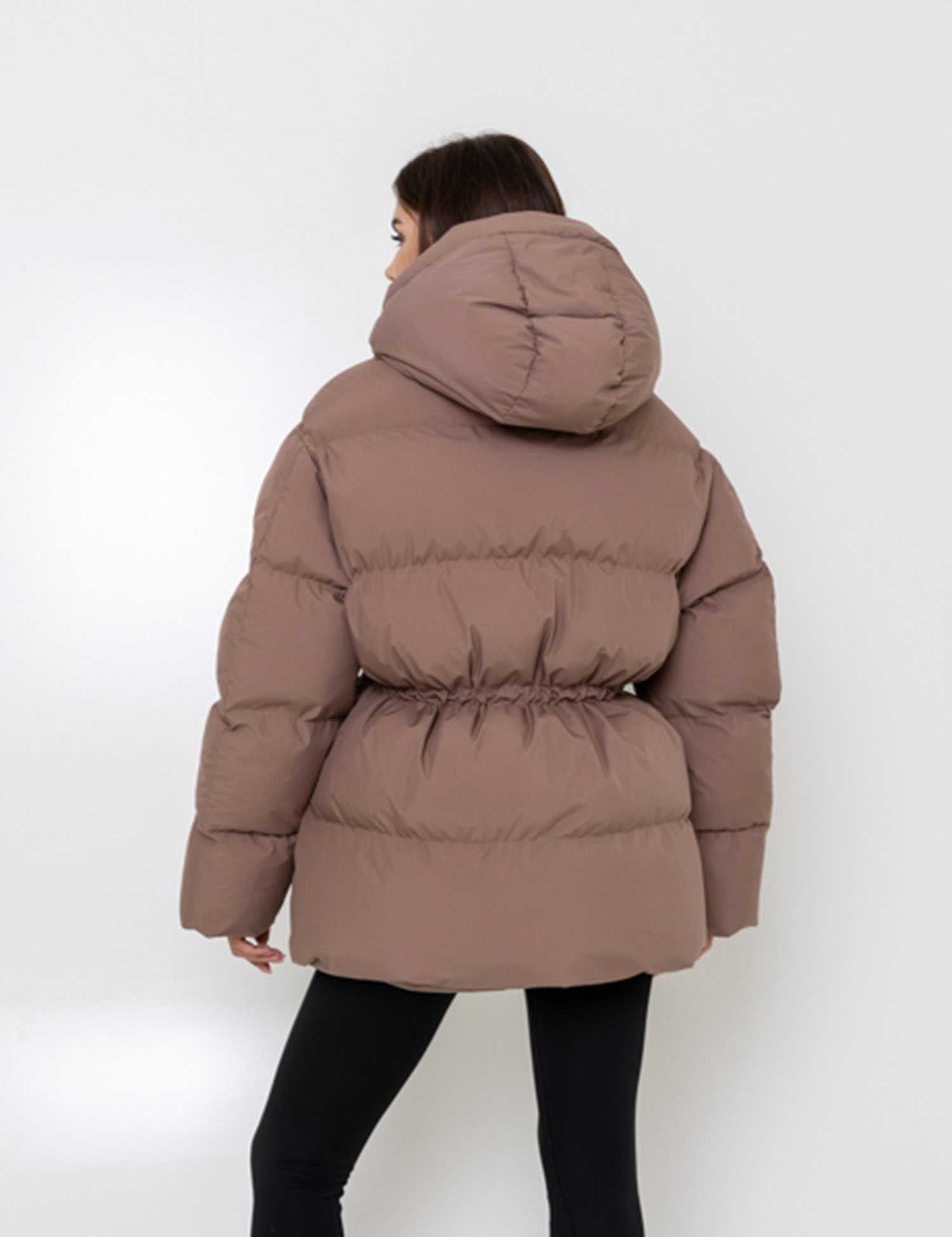 Картинка Пуховик світло-коричневий 