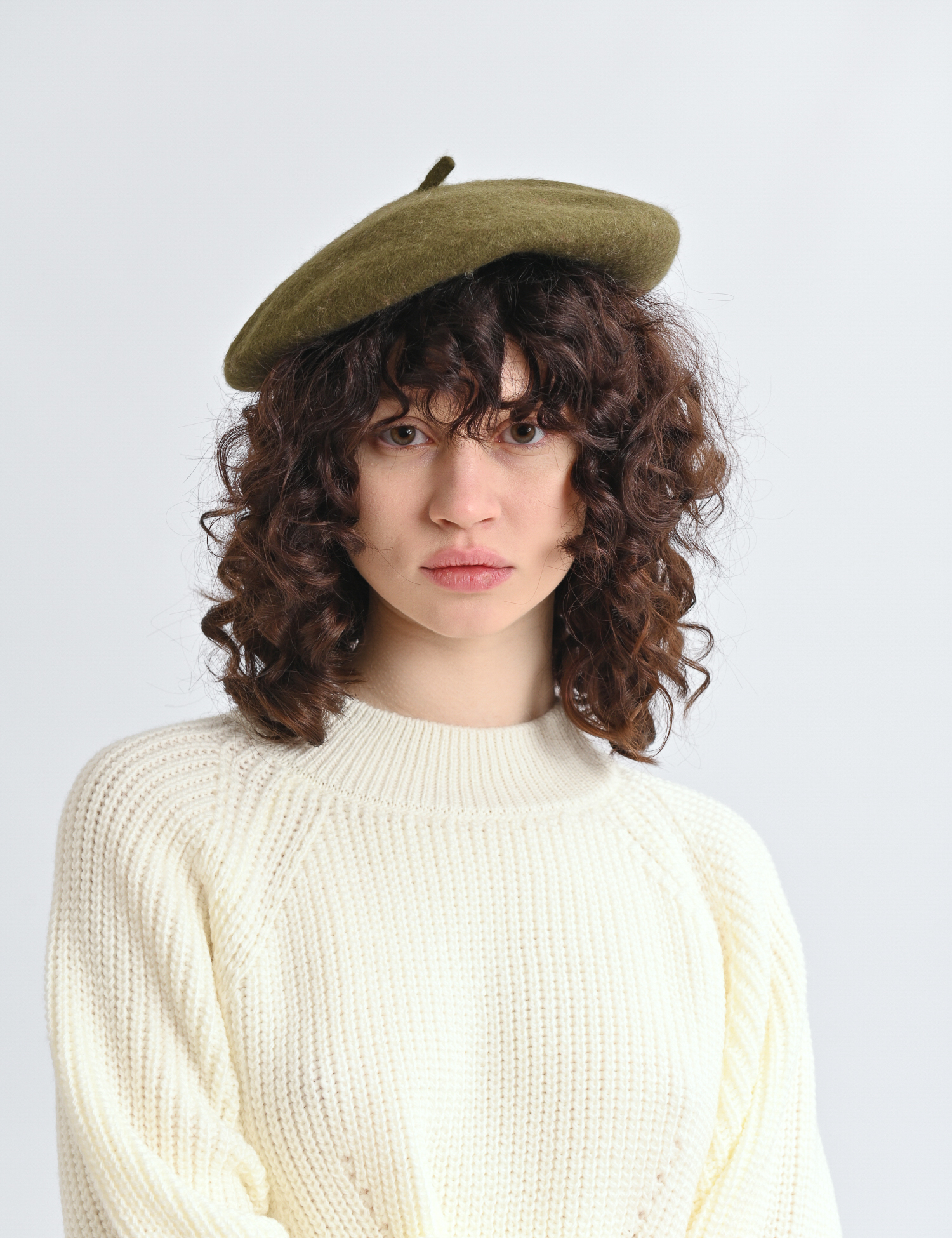 Картинка Берет темно-зелений