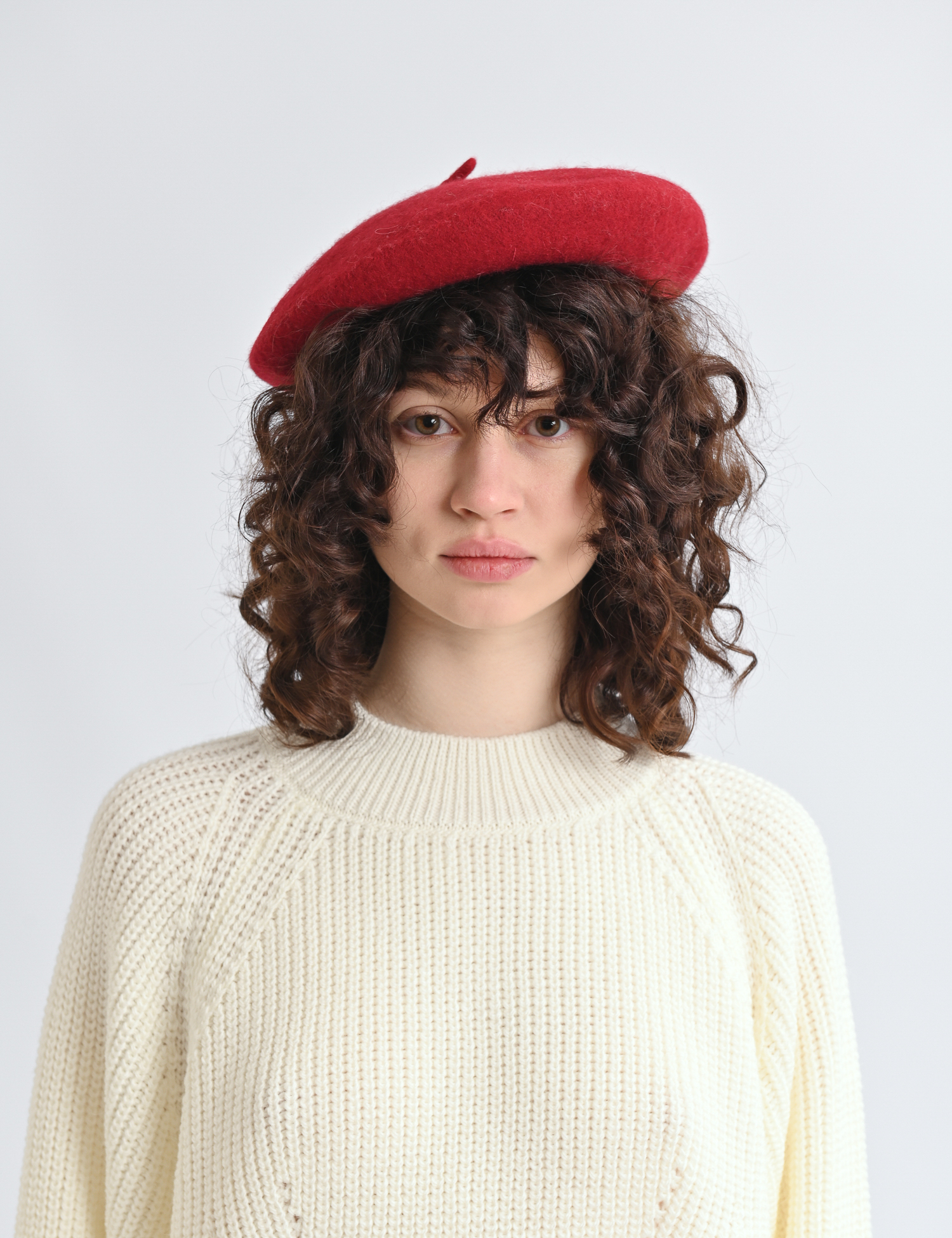 Картинка Берет бордовий