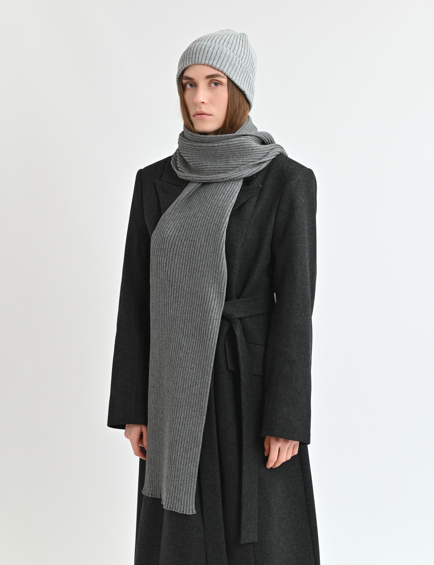 Картинка Шарф сірий