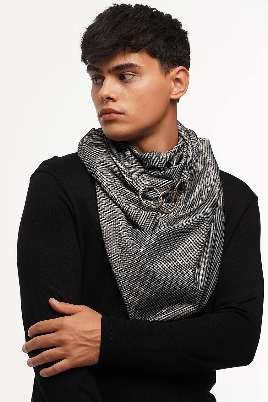 Картинка Дизайнерський теплий шарф "Единбург"