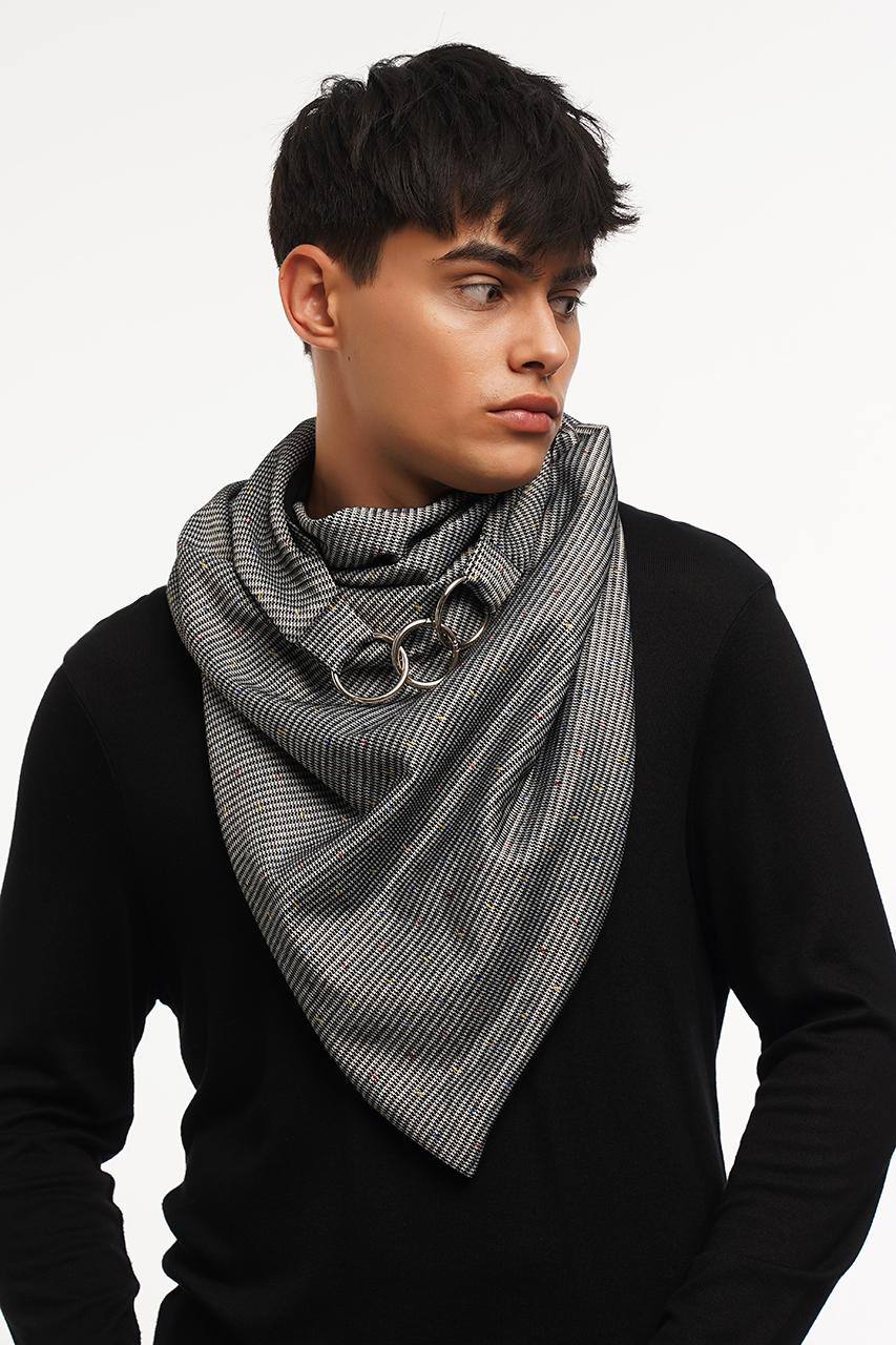 Картинка Дизайнерський теплий шарф "Единбург"