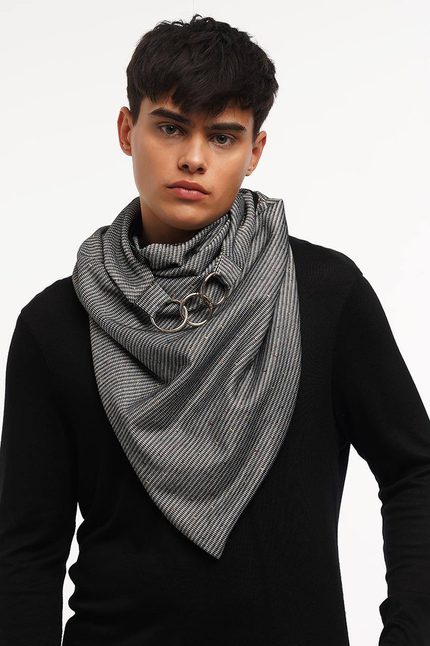 Картинка Дизайнерський теплий шарф "Единбург"