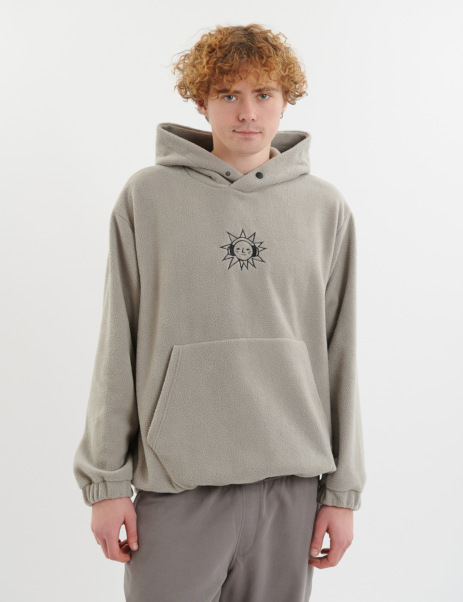 Картинка Худі світло-сірий