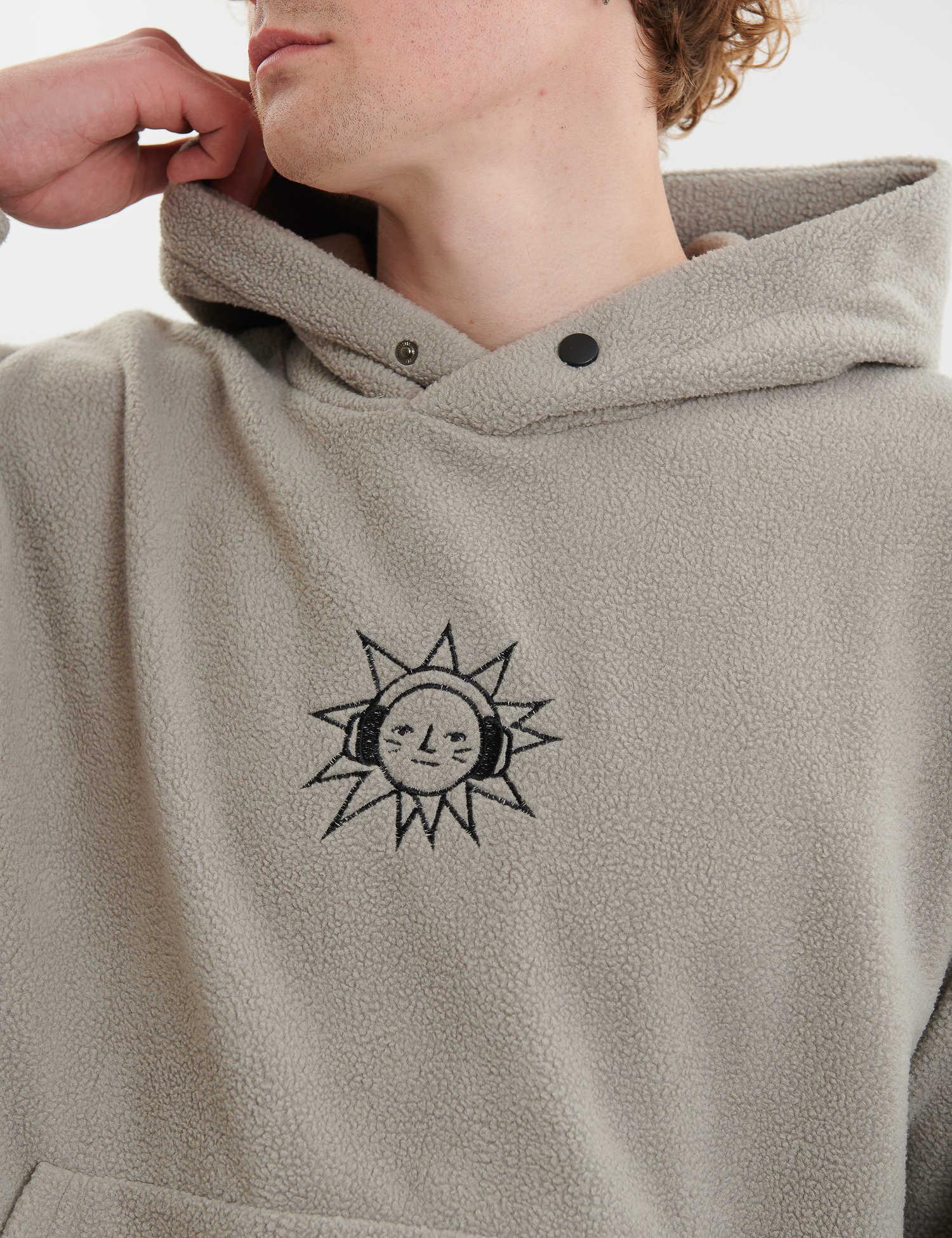 Картинка Худі світло-сірий