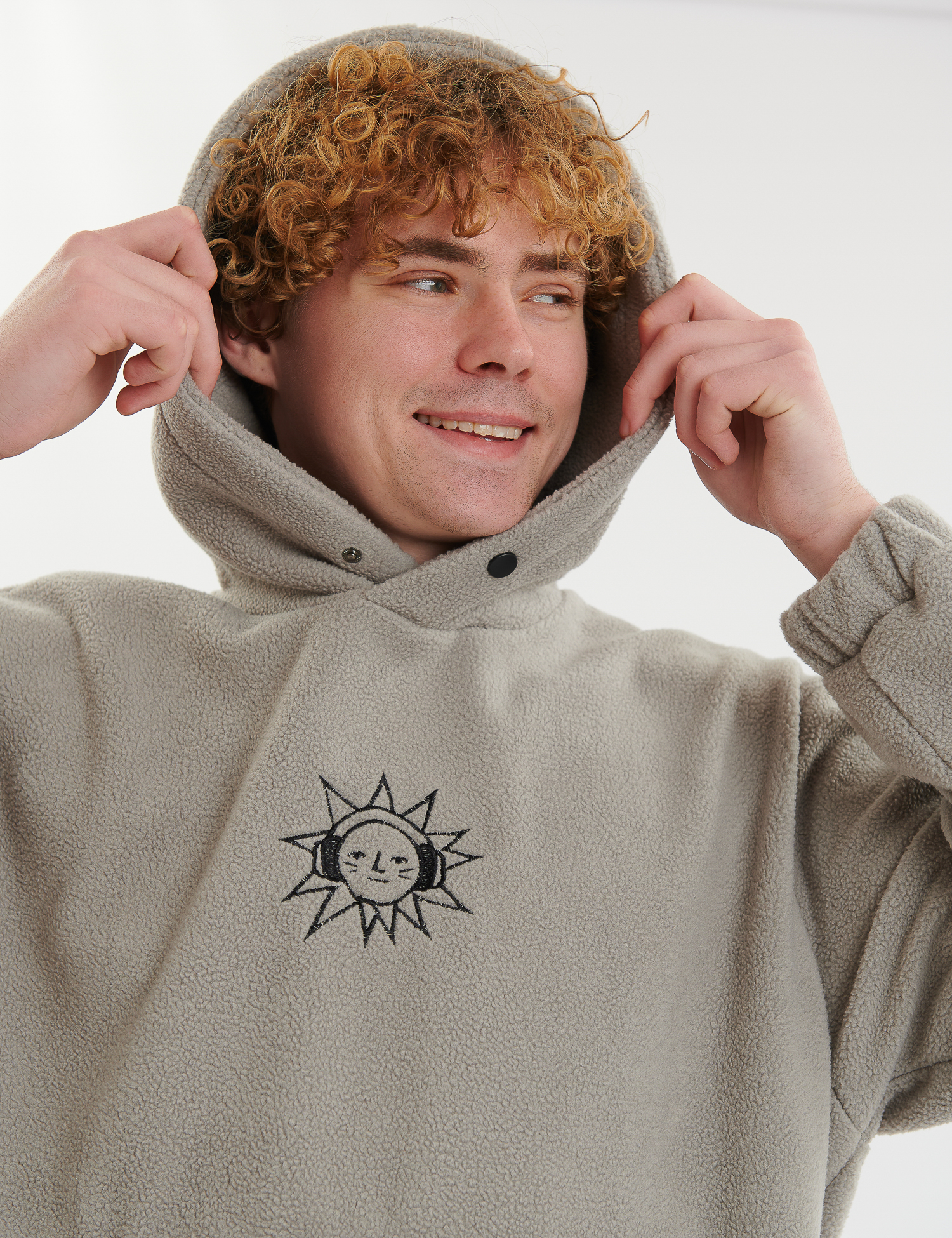 Картинка Худі світло-сірий