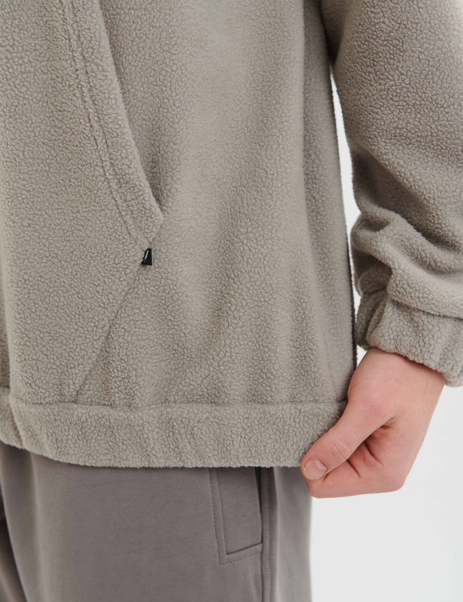 Картинка Худі світло-сірий