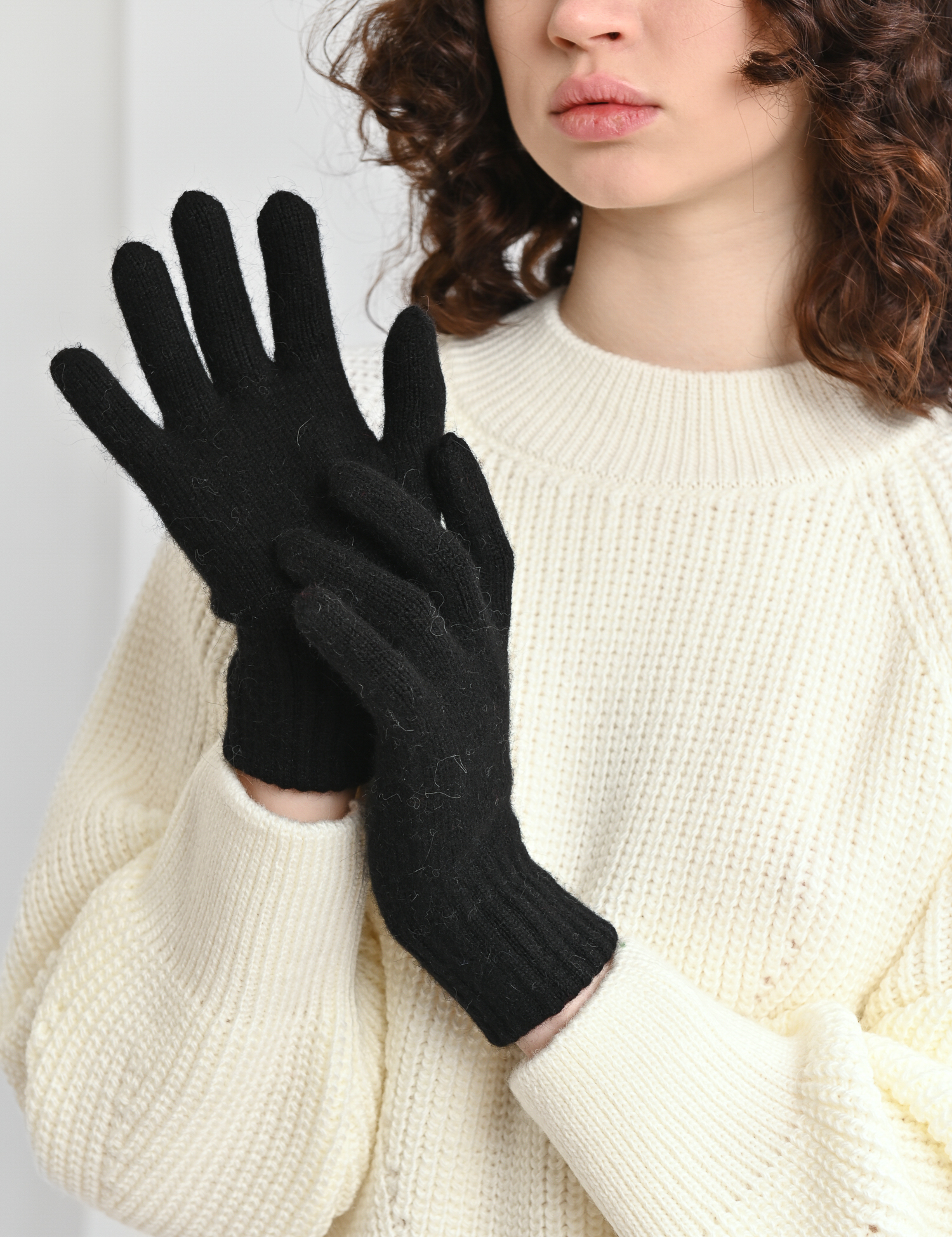 Картинка Рукавички чорні