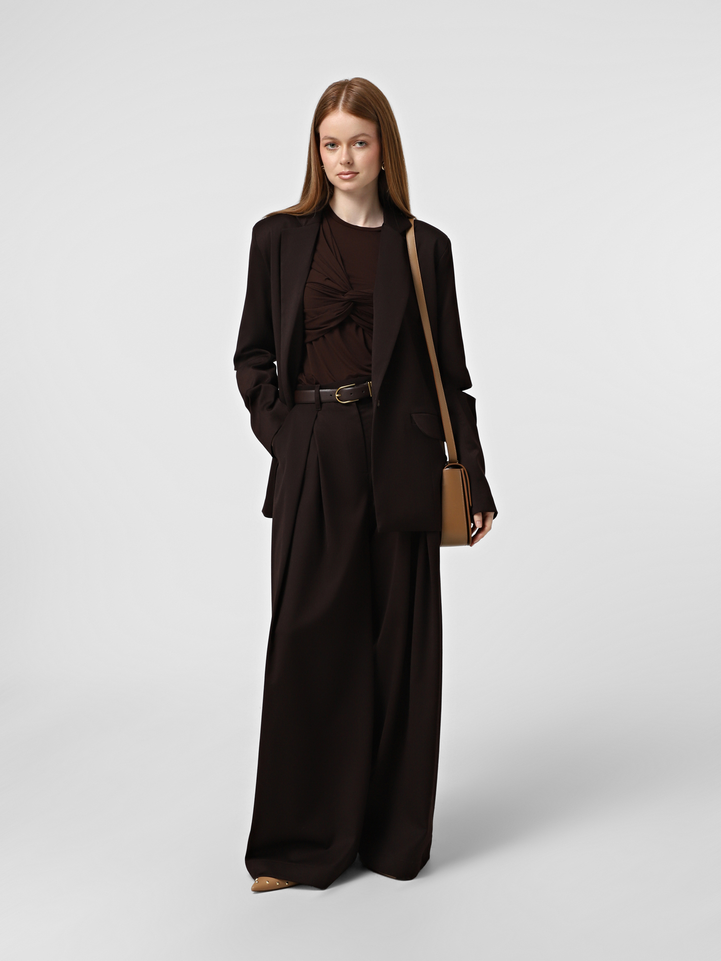 Картинка Піджак темно-коричневий