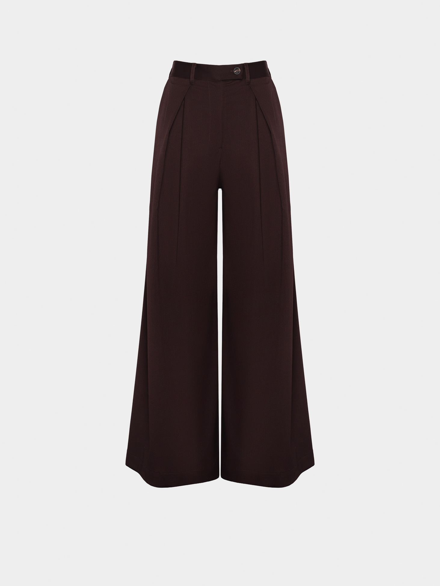 Картинка Брюки темно-коричневі