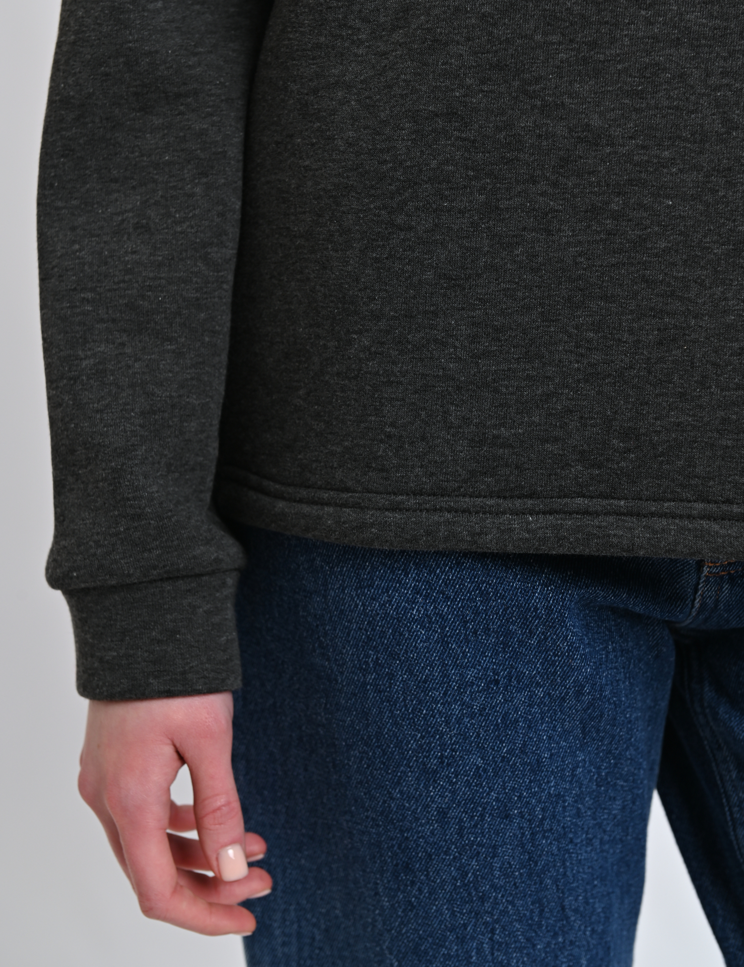 Картинка Світшот темно-сірий