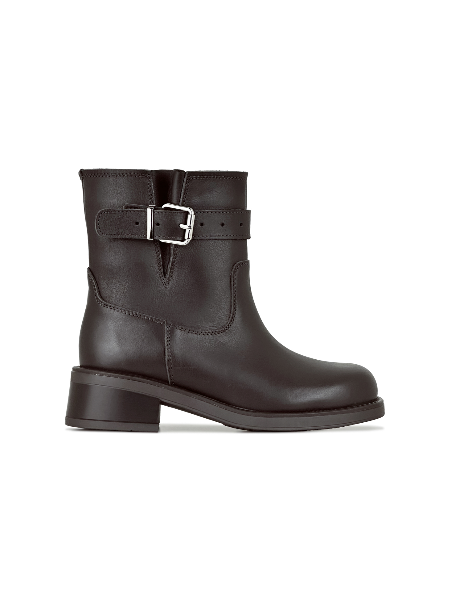 Картинка Черевики осінні коричневі з натуральної шкіри