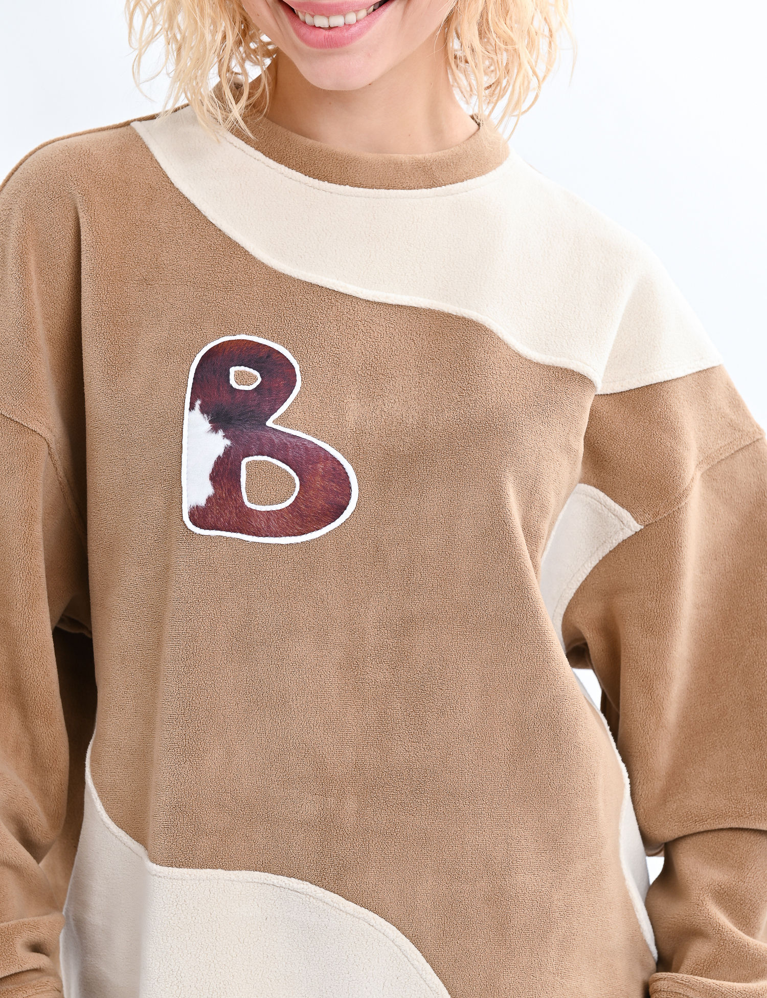 Картинка Світшот бежевий