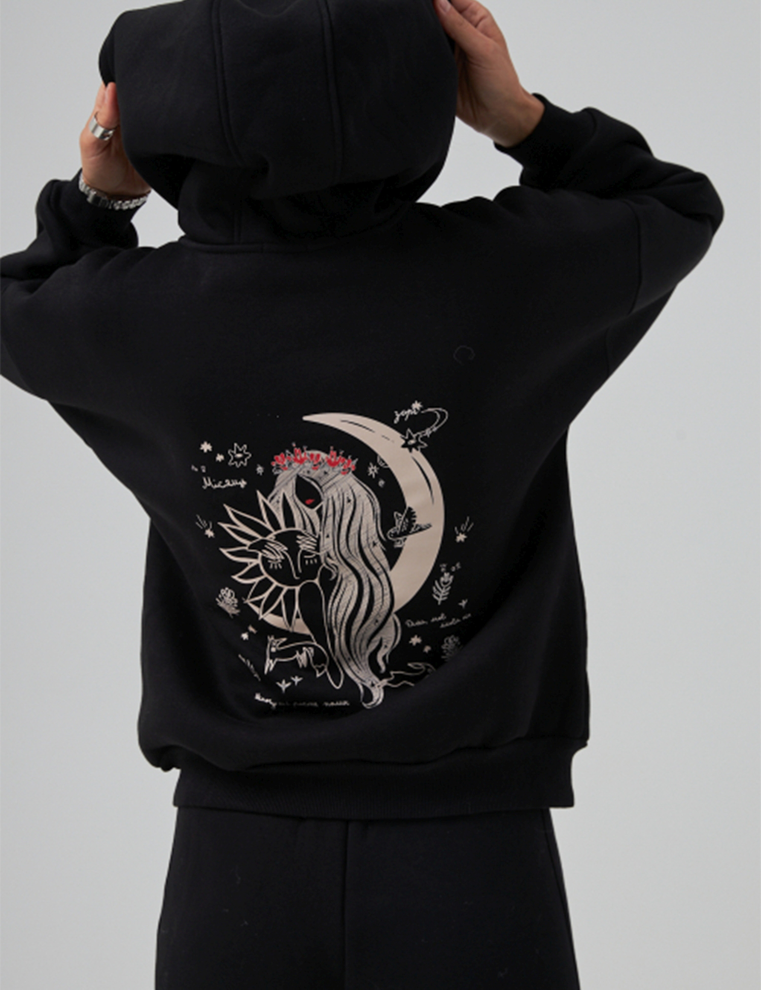 Картинка Худі чорне