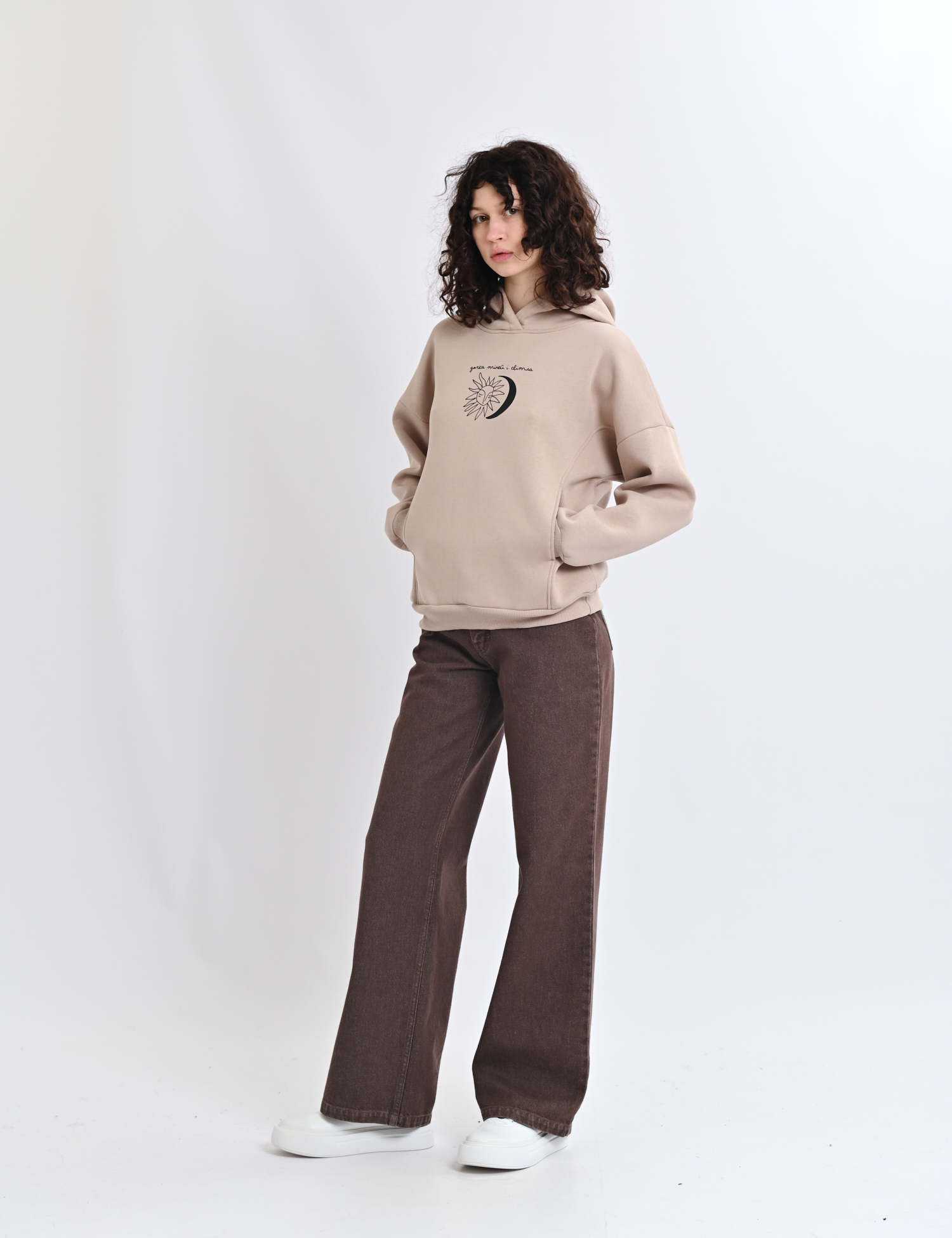 Картинка Худі бежеве