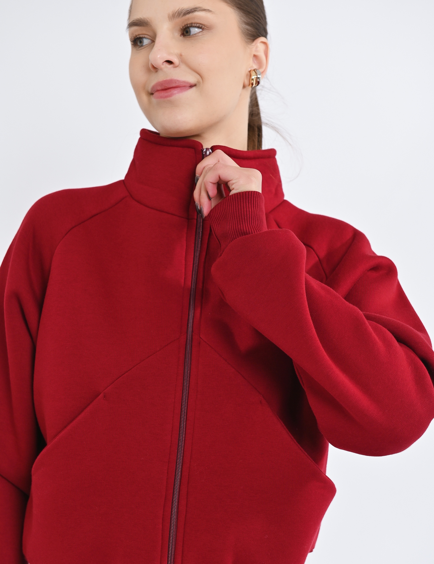 Картинка Кофта бордова