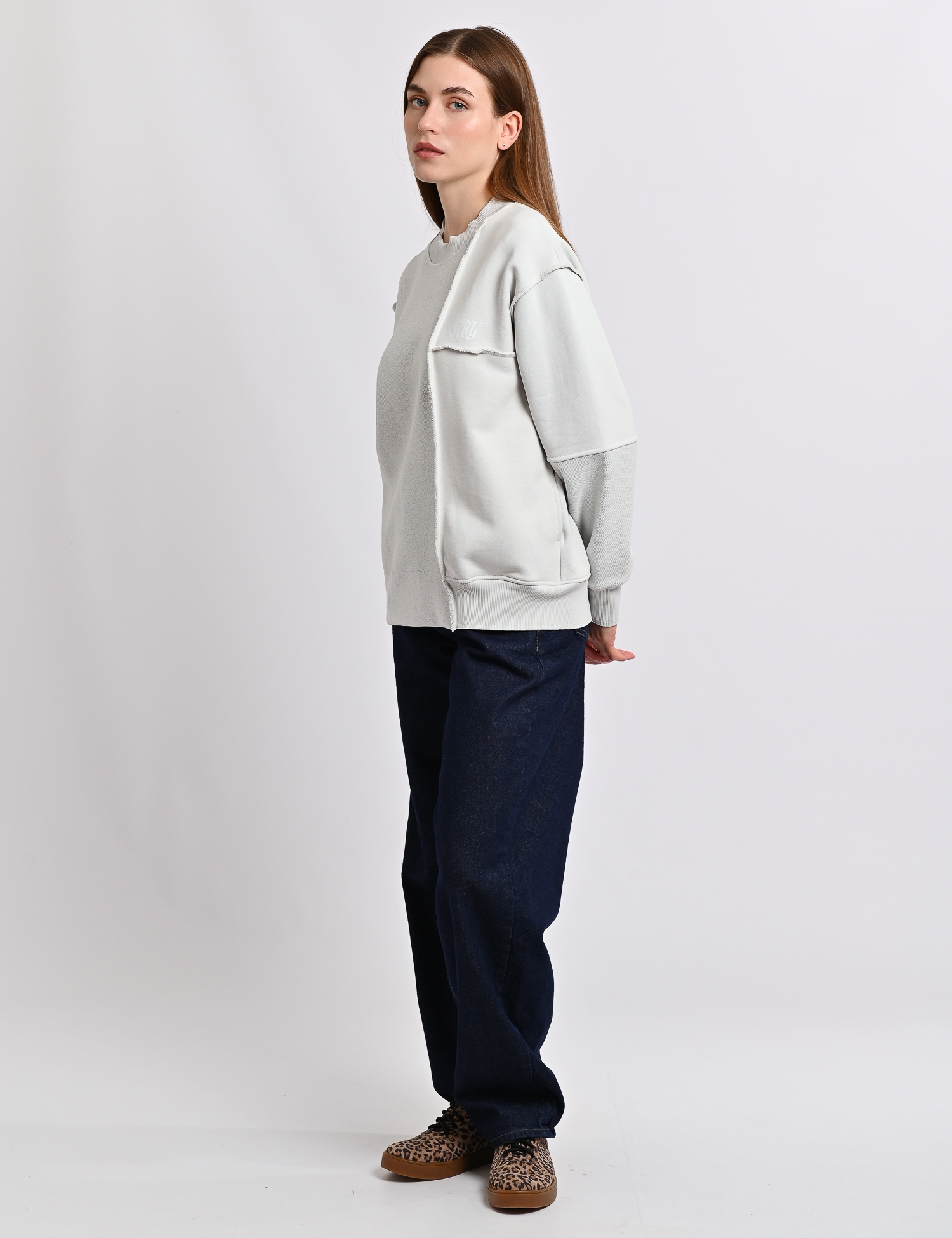 Картинка Світшот світло-сірий