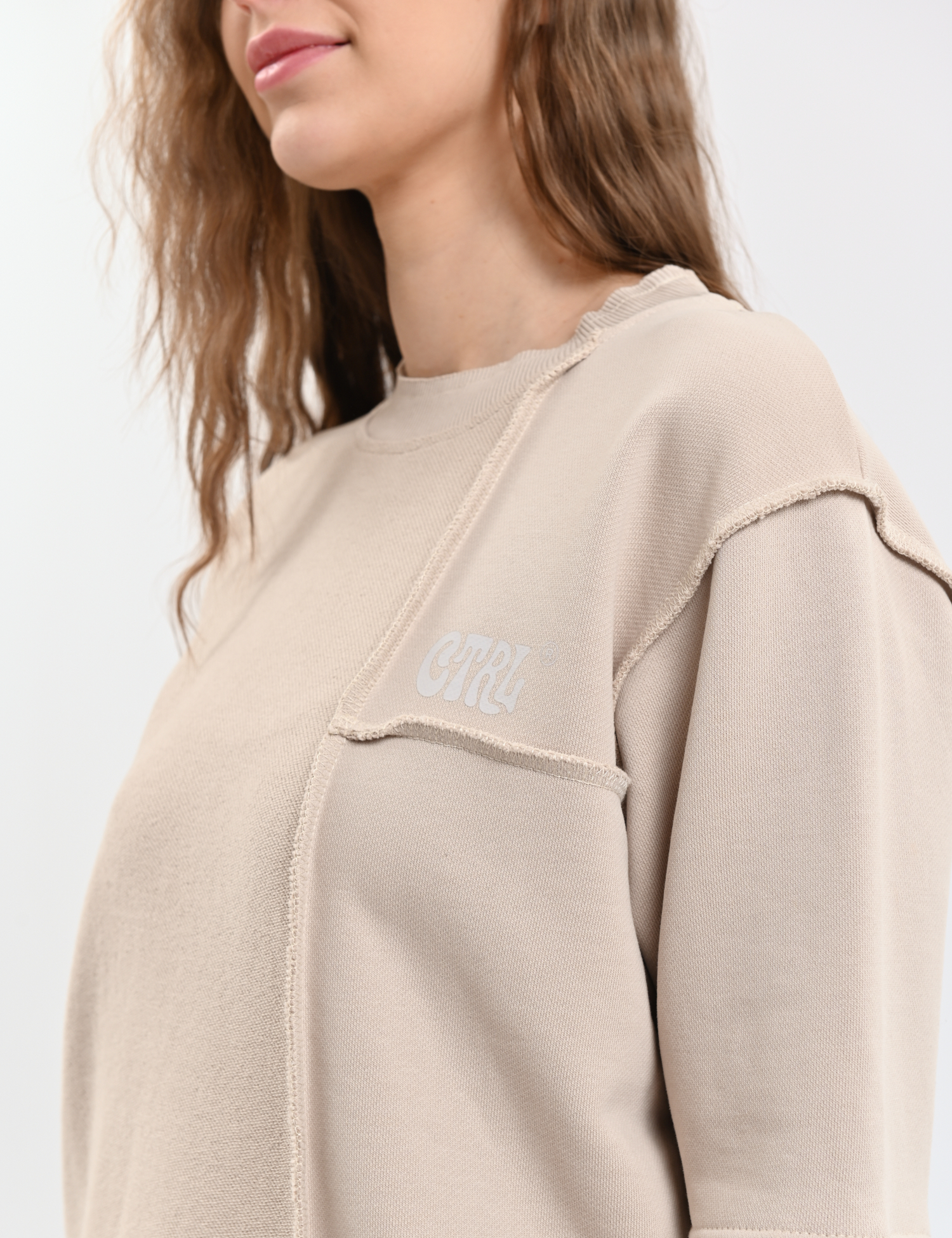 Картинка Світшот бежевий