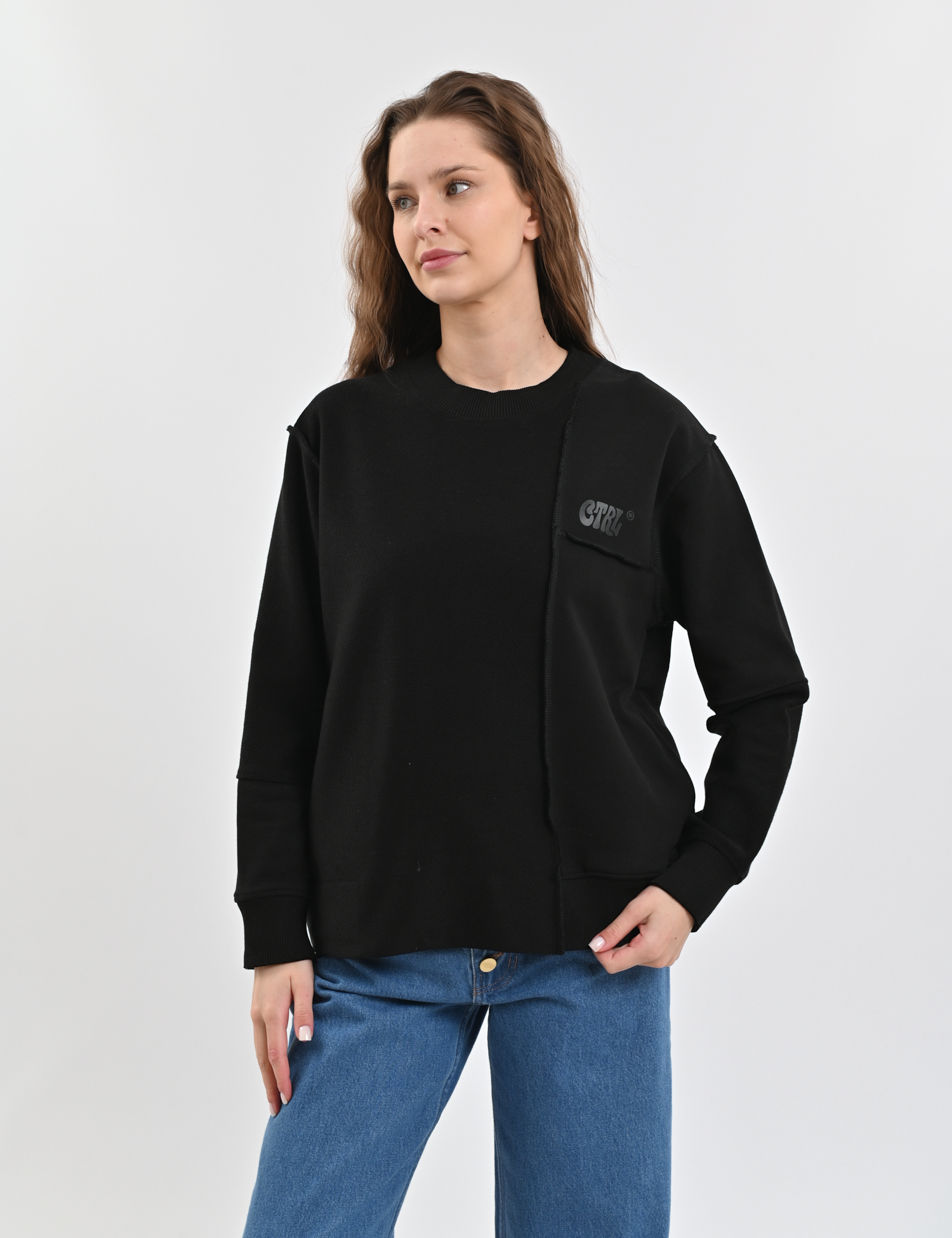 Картинка Світшот чорний