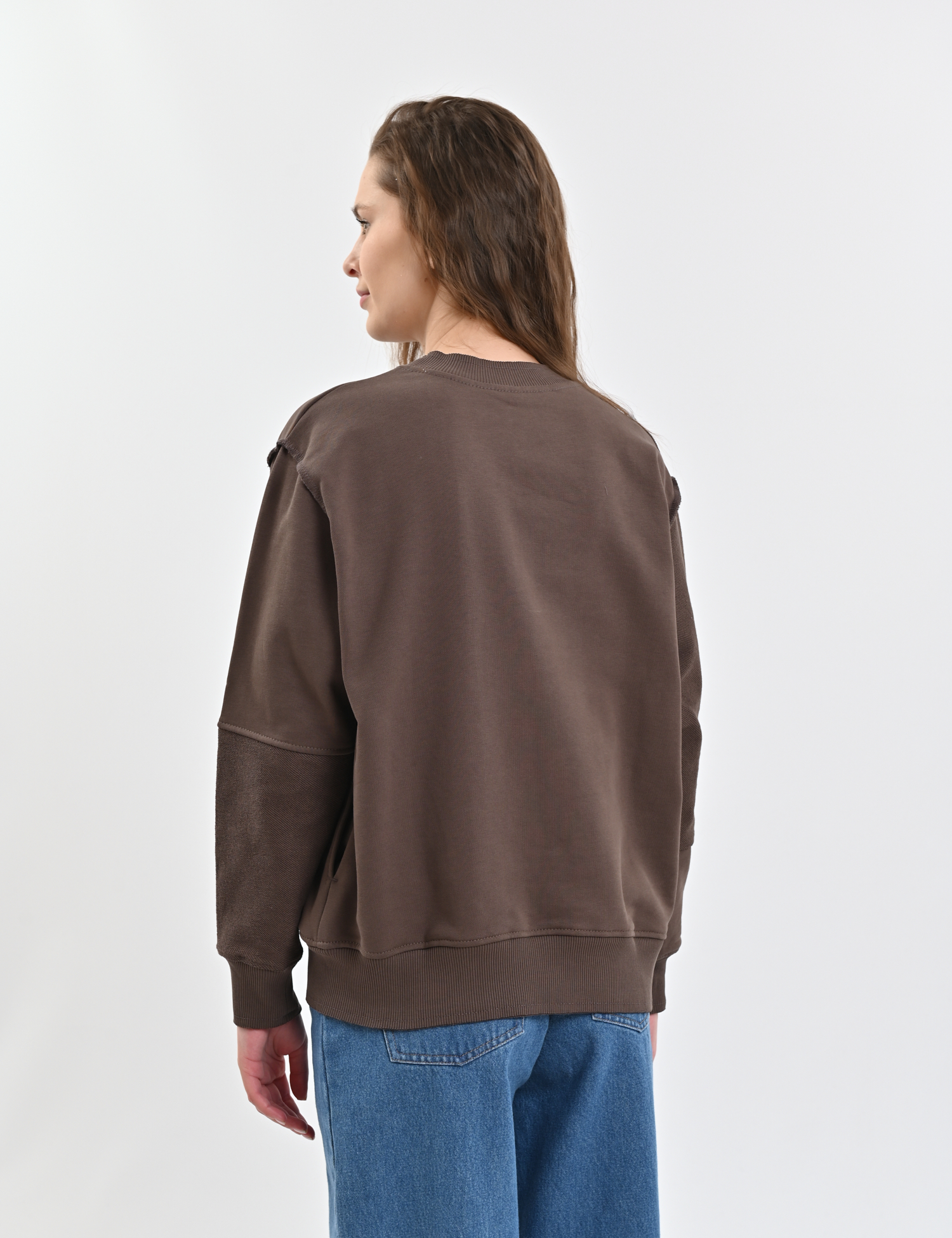 Картинка Світшот коричневий