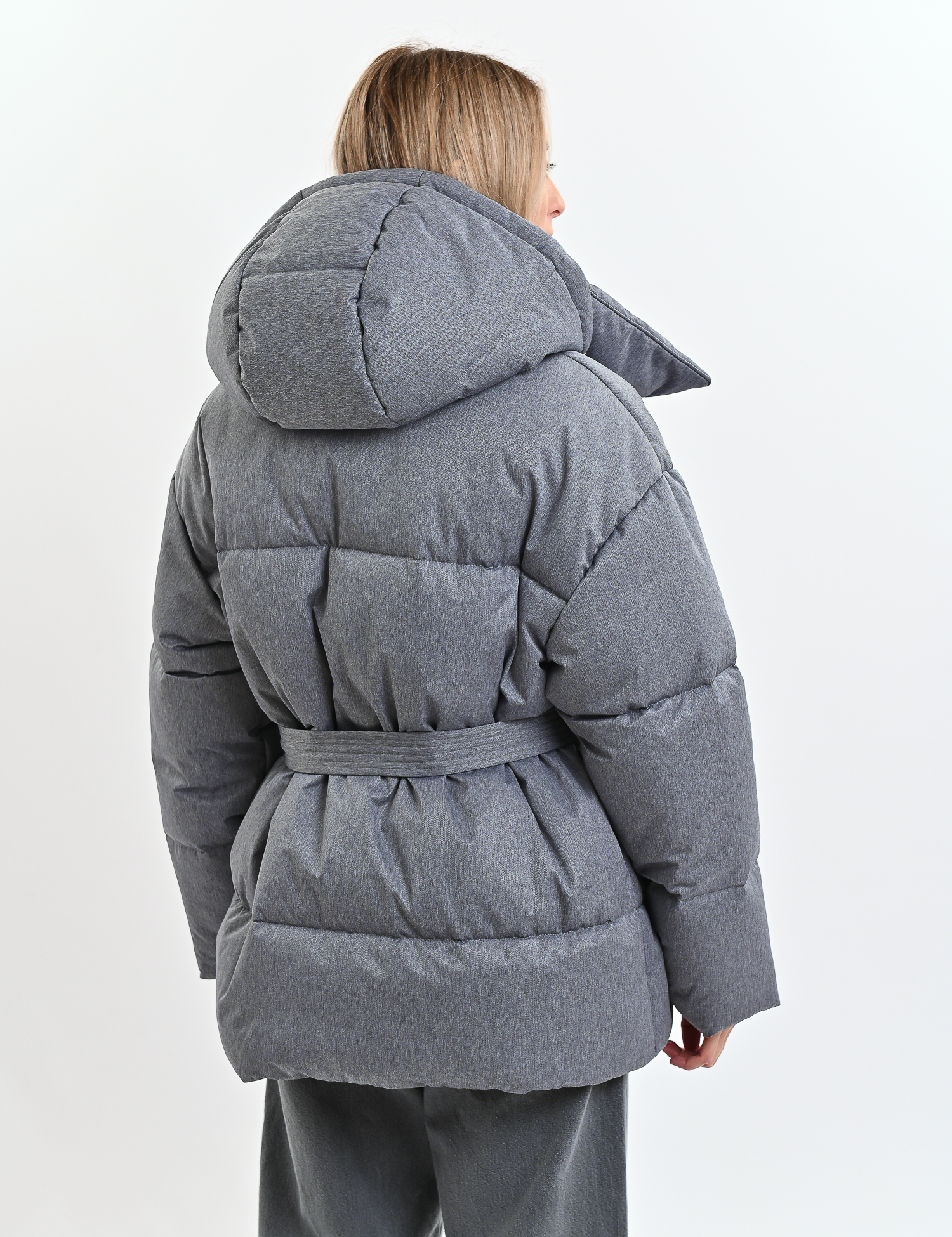 Картинка Пуховик сірий