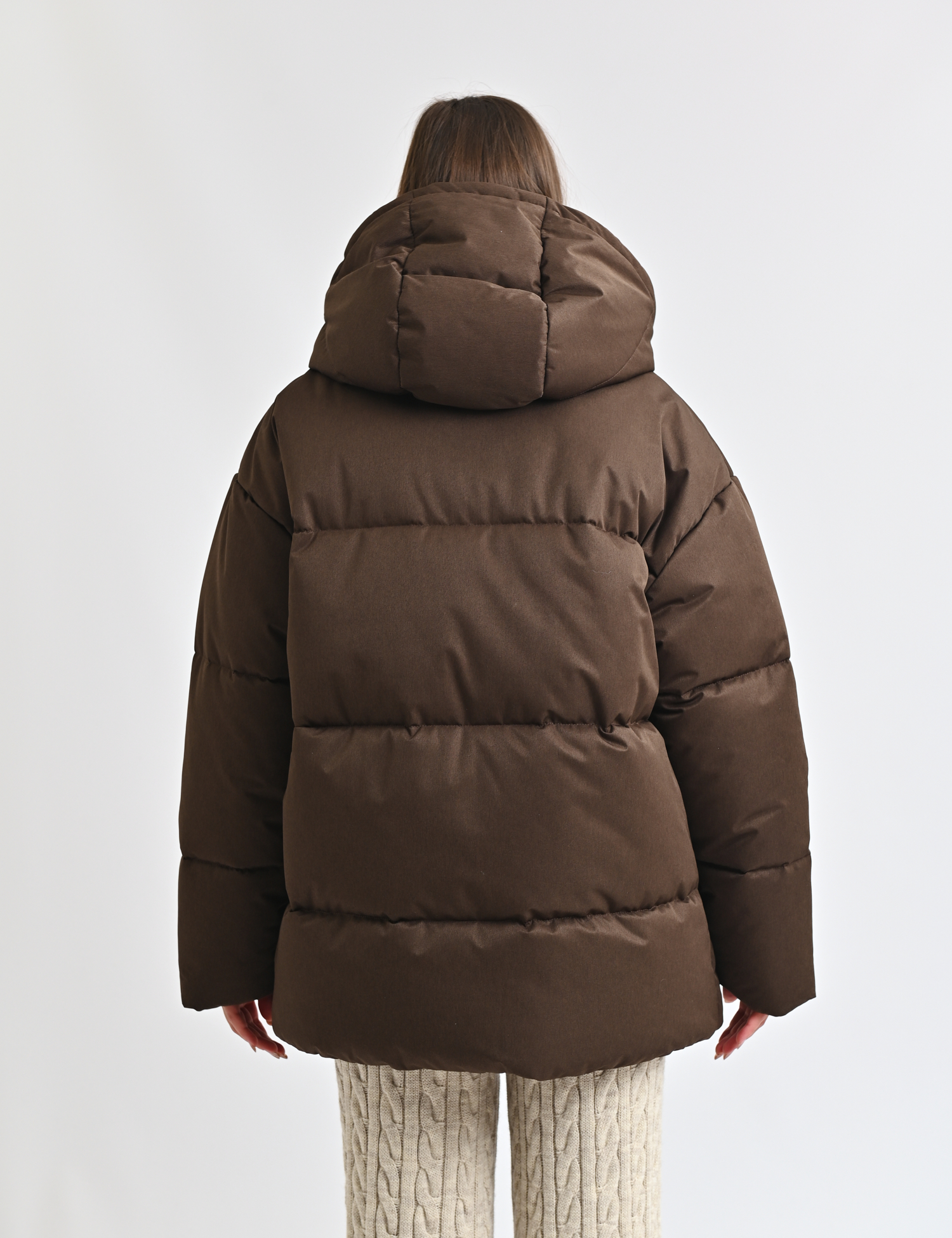 Картинка Пуховик коричневий