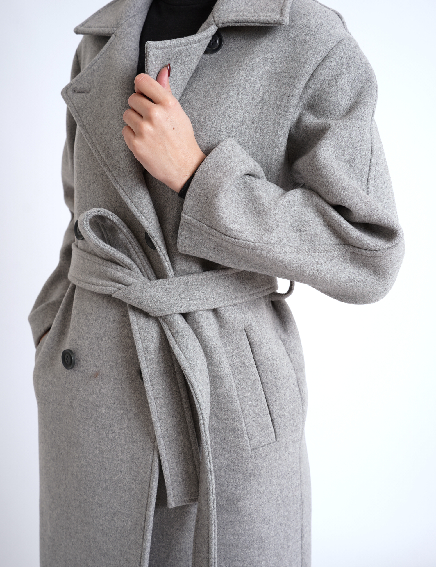 Картинка Пальто світло-сіре