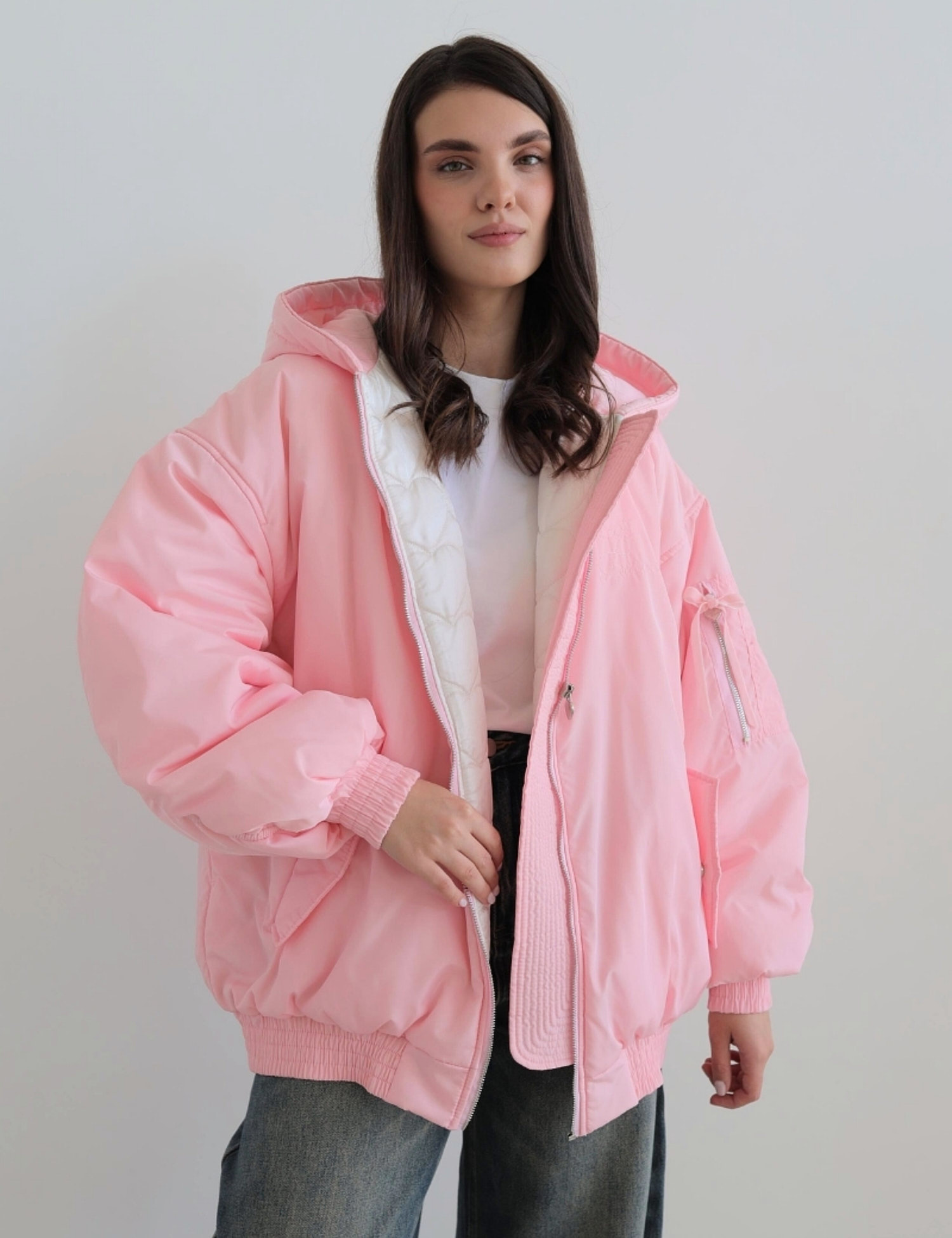 Картинка Шуба рожева