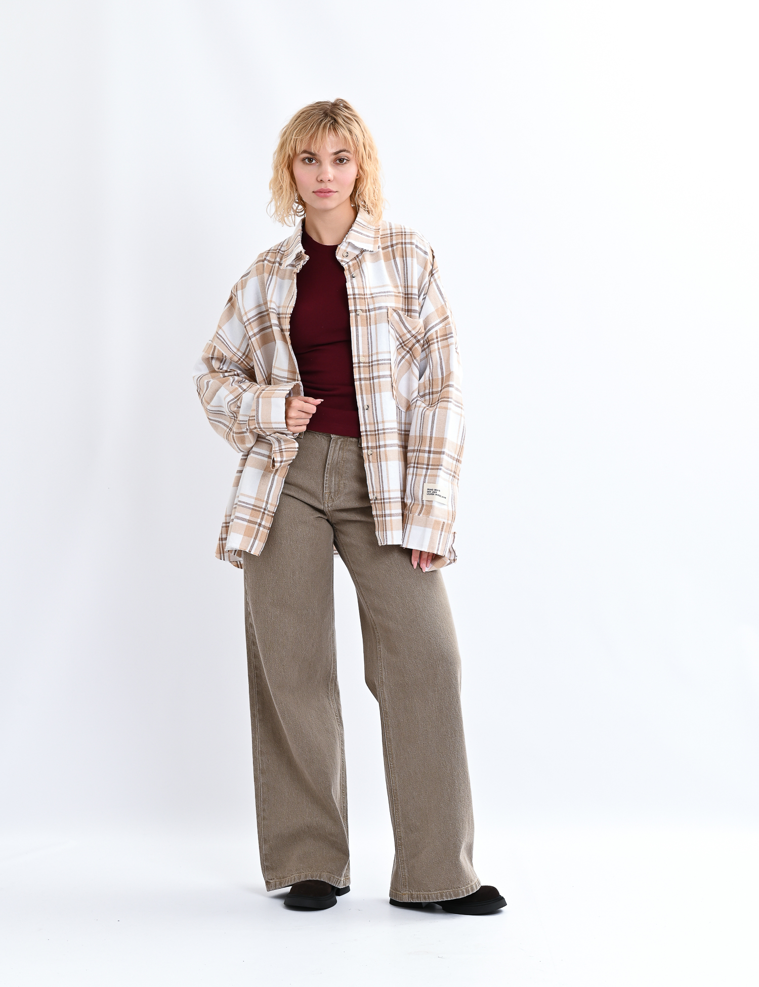 Картинка Сорочка бежева