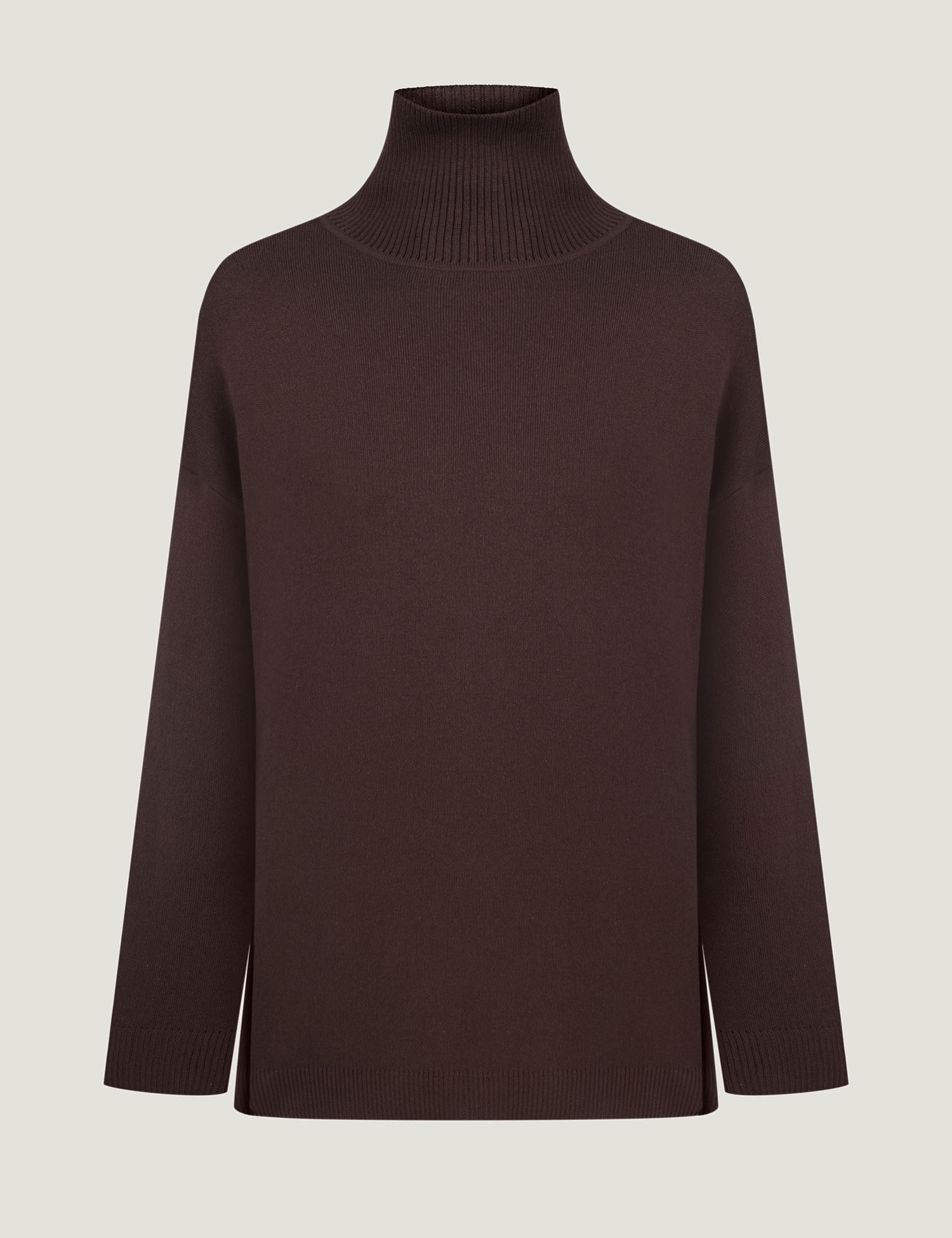 Картинка Светр темно-коричневий