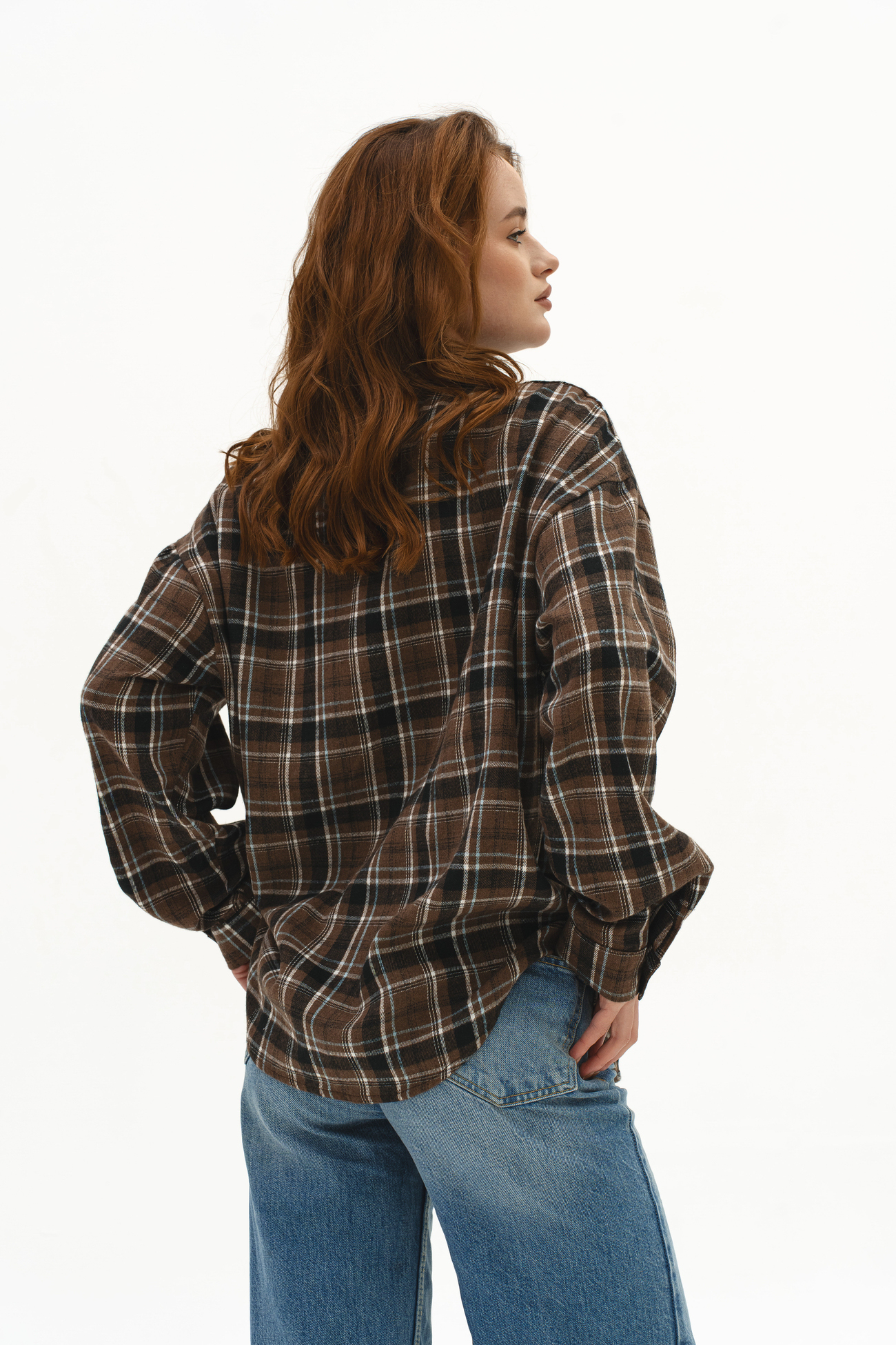 Картинка Сорочка темно-коричнева