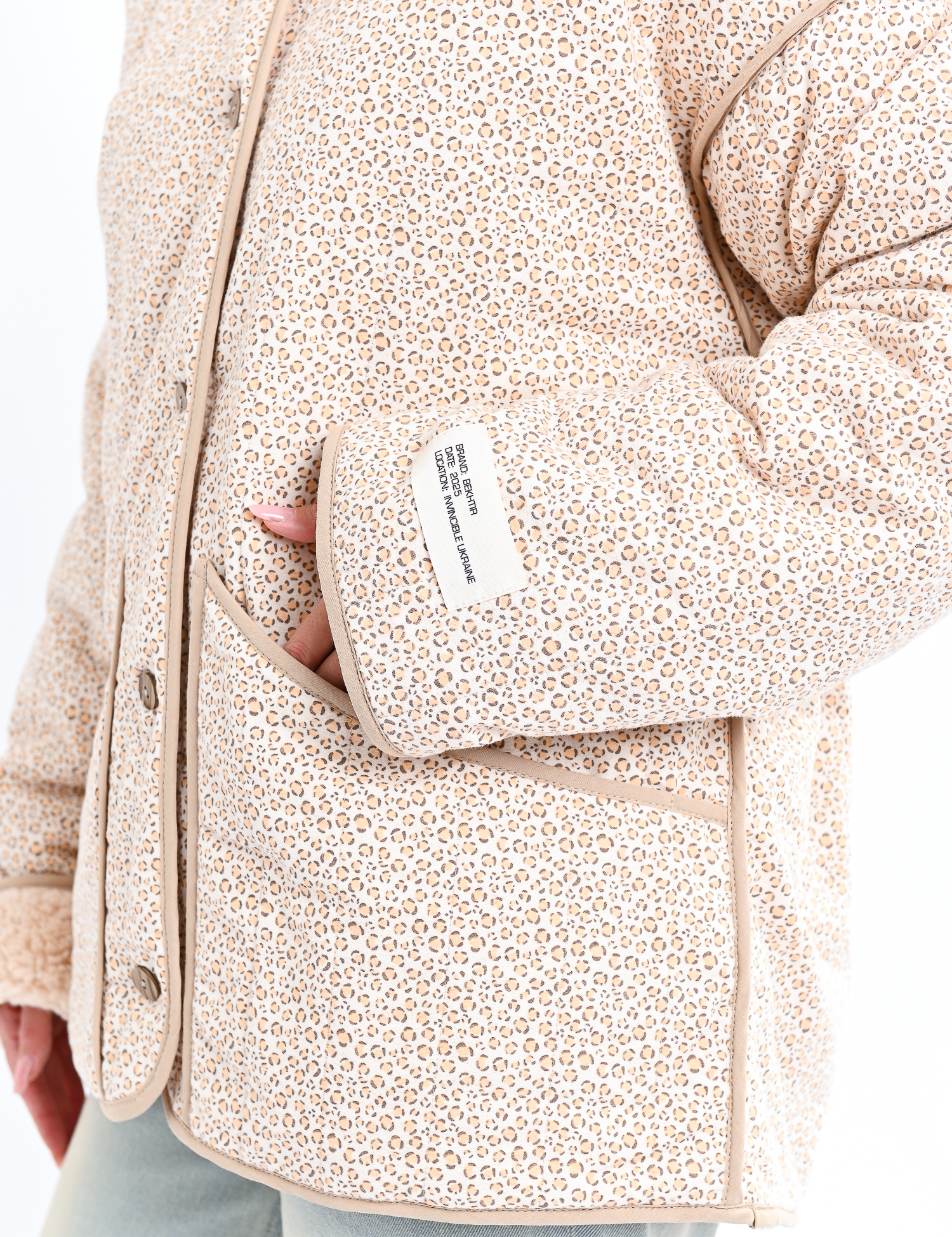 Картинка Тепла куртка з принтом