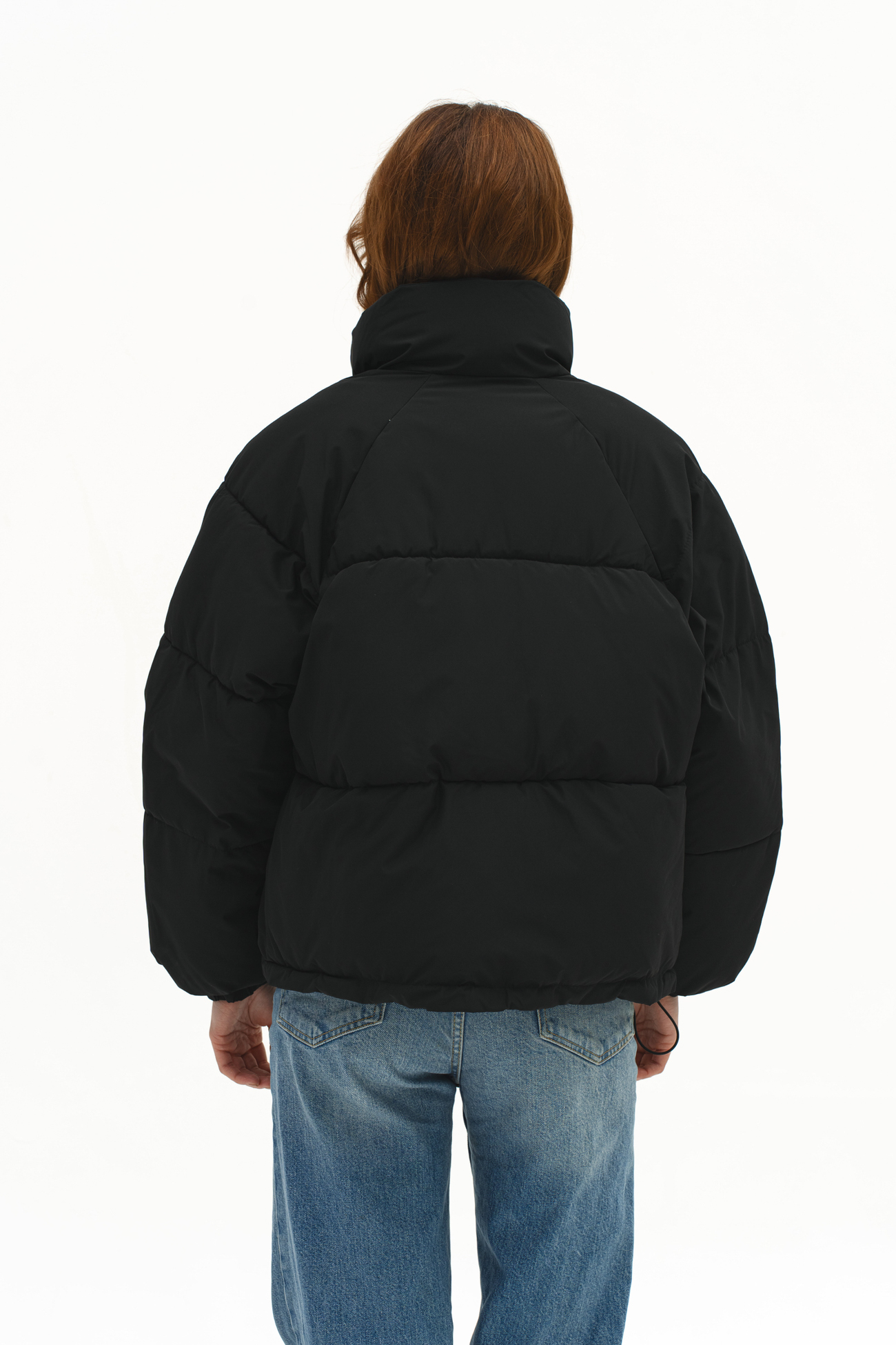 Картинка Пуховик короткий чорний