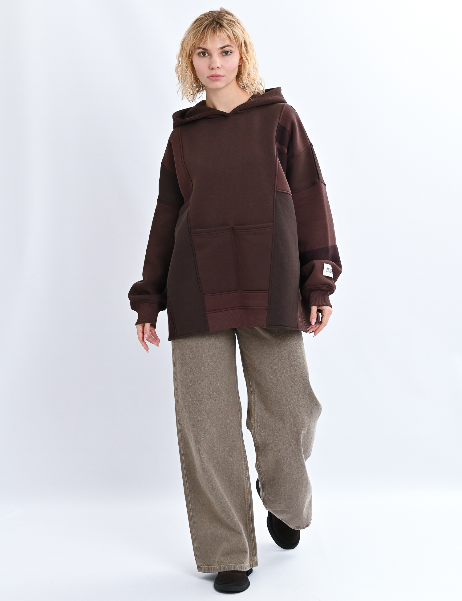 Картинка Лімітований дизайнерський худі із тринитки з начісом