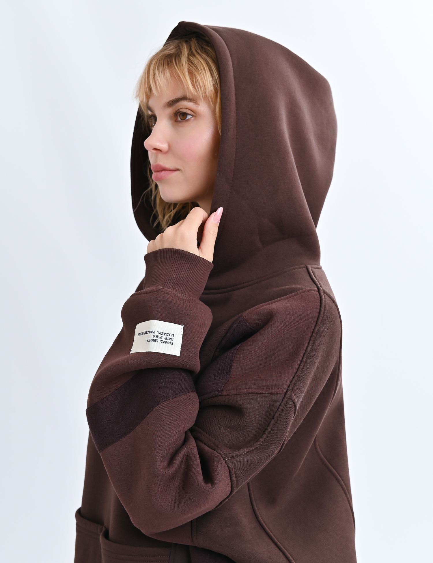 Картинка Лімітований дизайнерський худі із тринитки з начісом