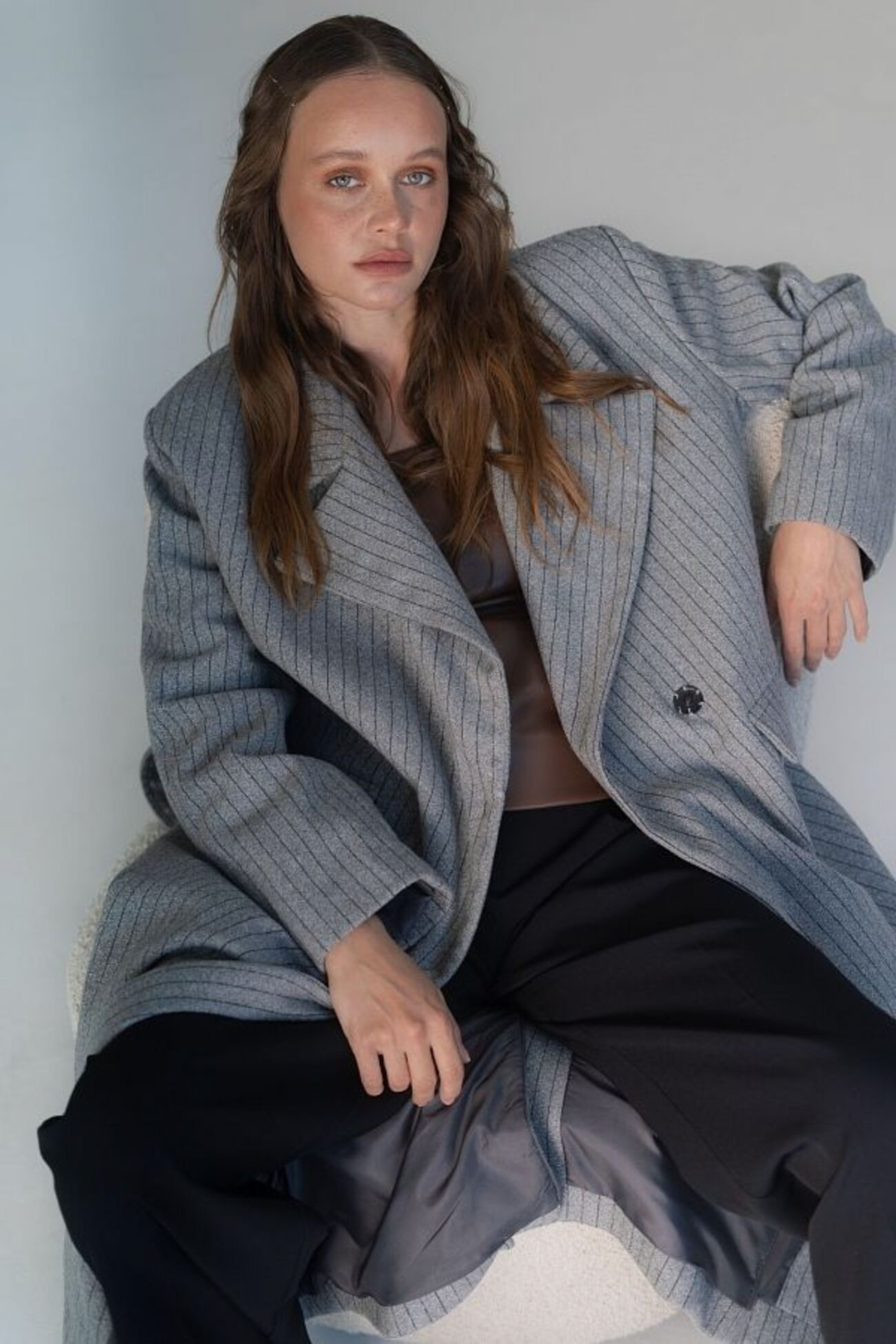 Картинка Пальто сіре