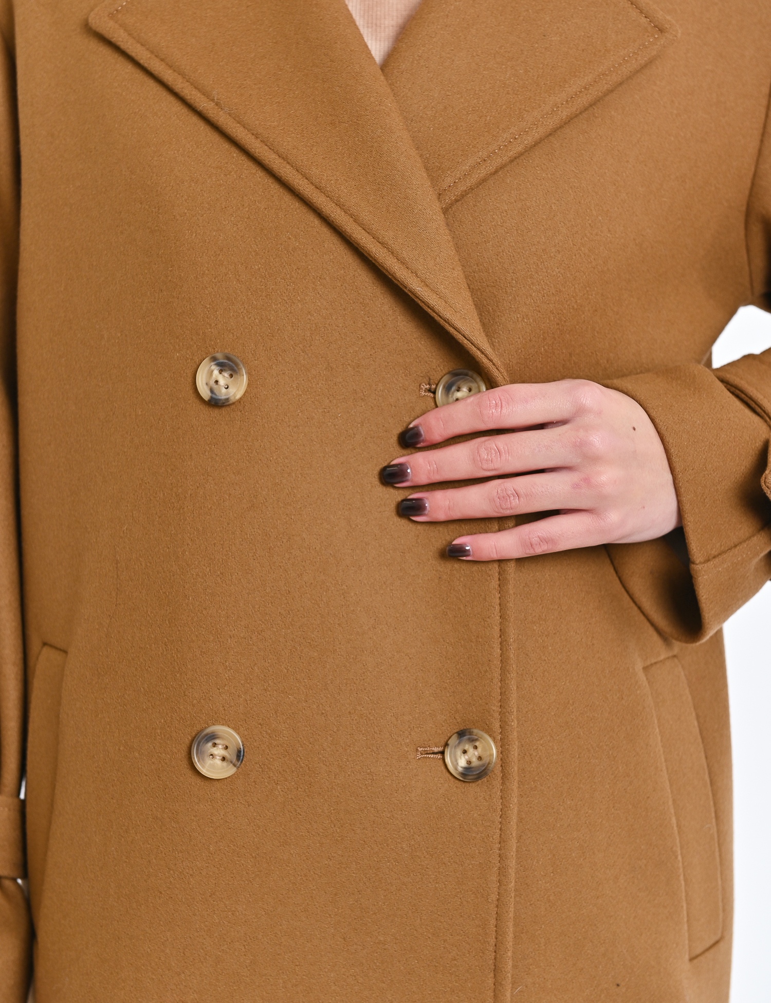 Картинка Пальто світло-коричневе