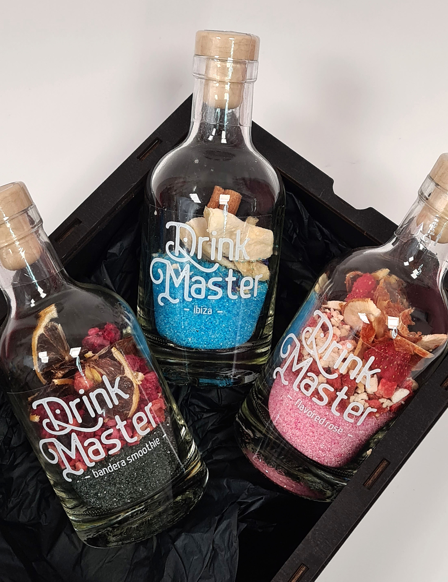 Картинка Набір коктейлів Drink Master black (3 шт.)