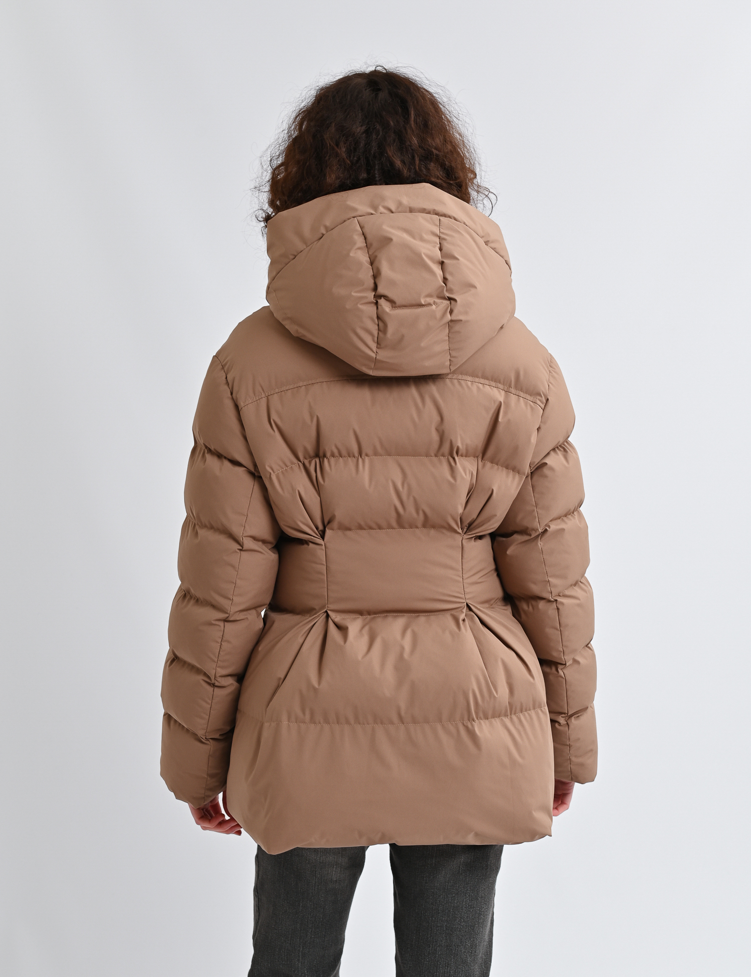 Картинка Пуховик світло-коричневий