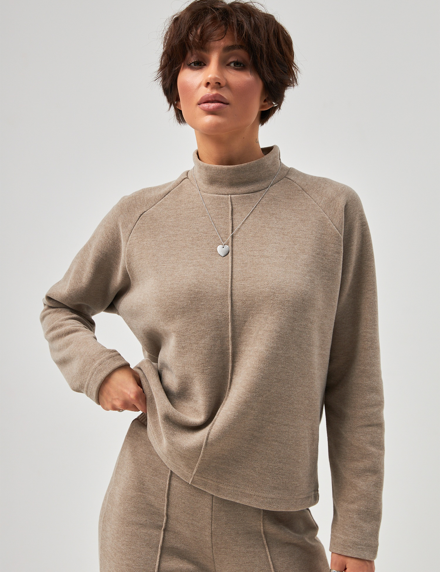 Картинка Світшот бежевий